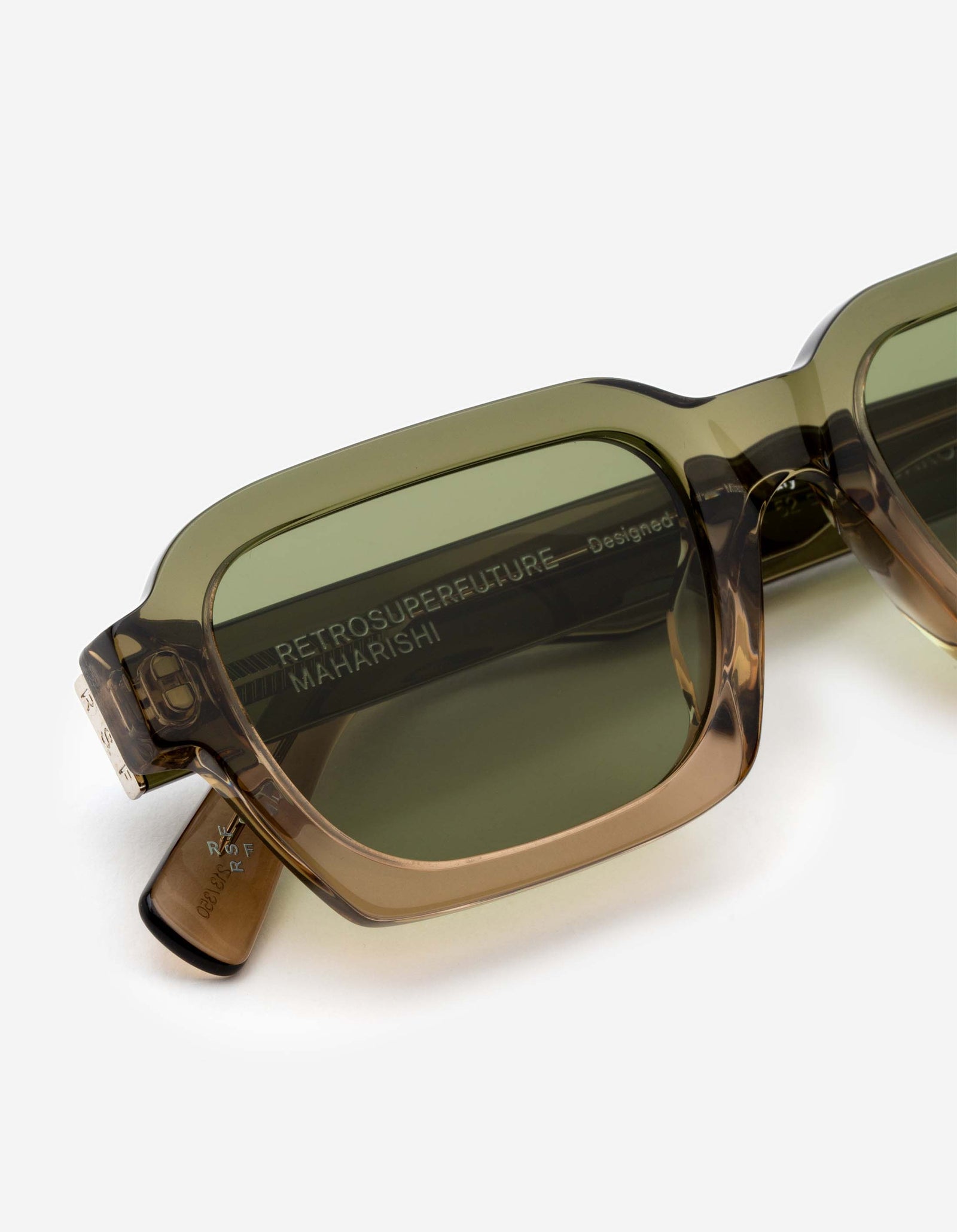 3033 Maharishi Caro Frame Sunglasses Olive