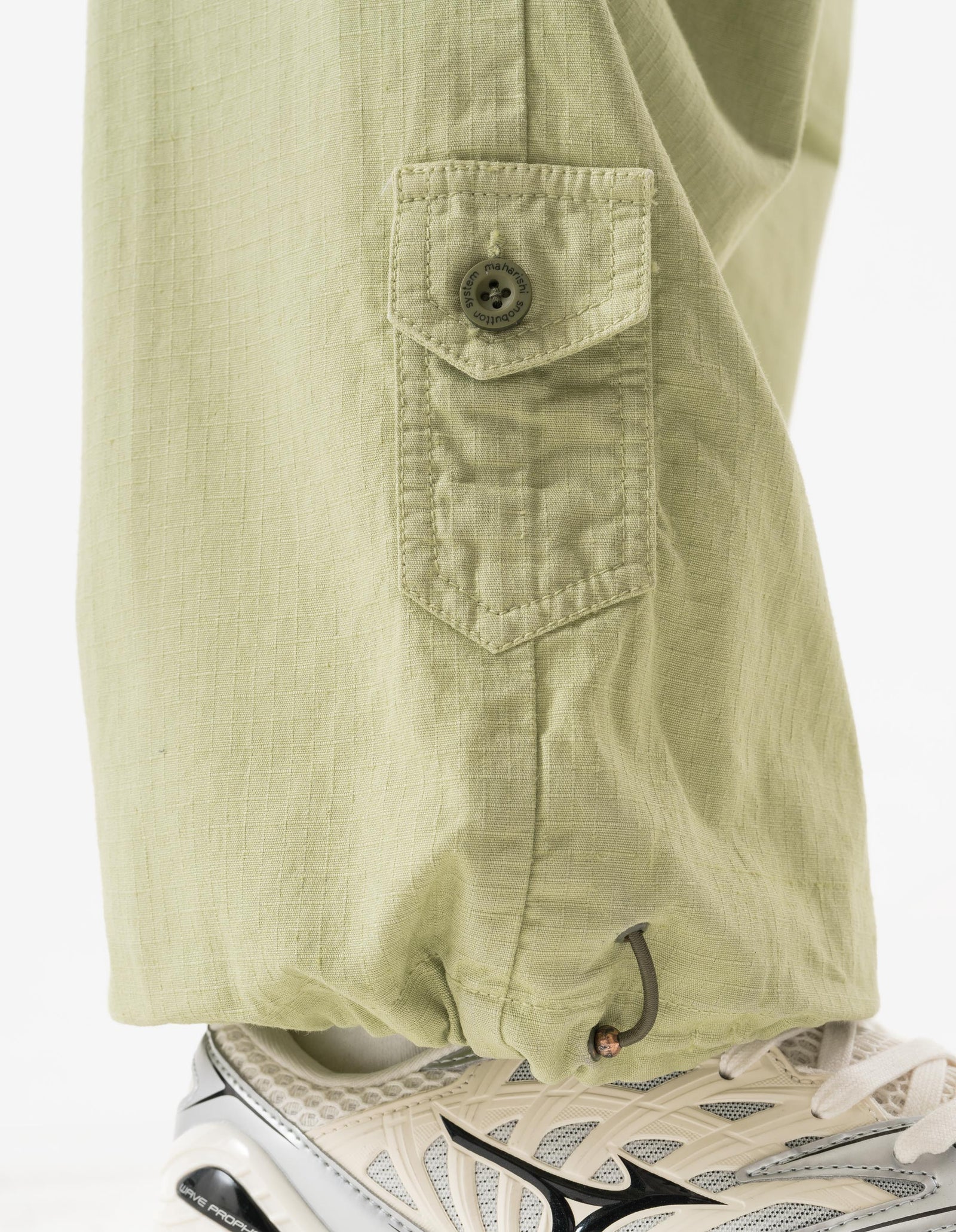 7218 Hemp Ripstop Loose Snopants Moss Green