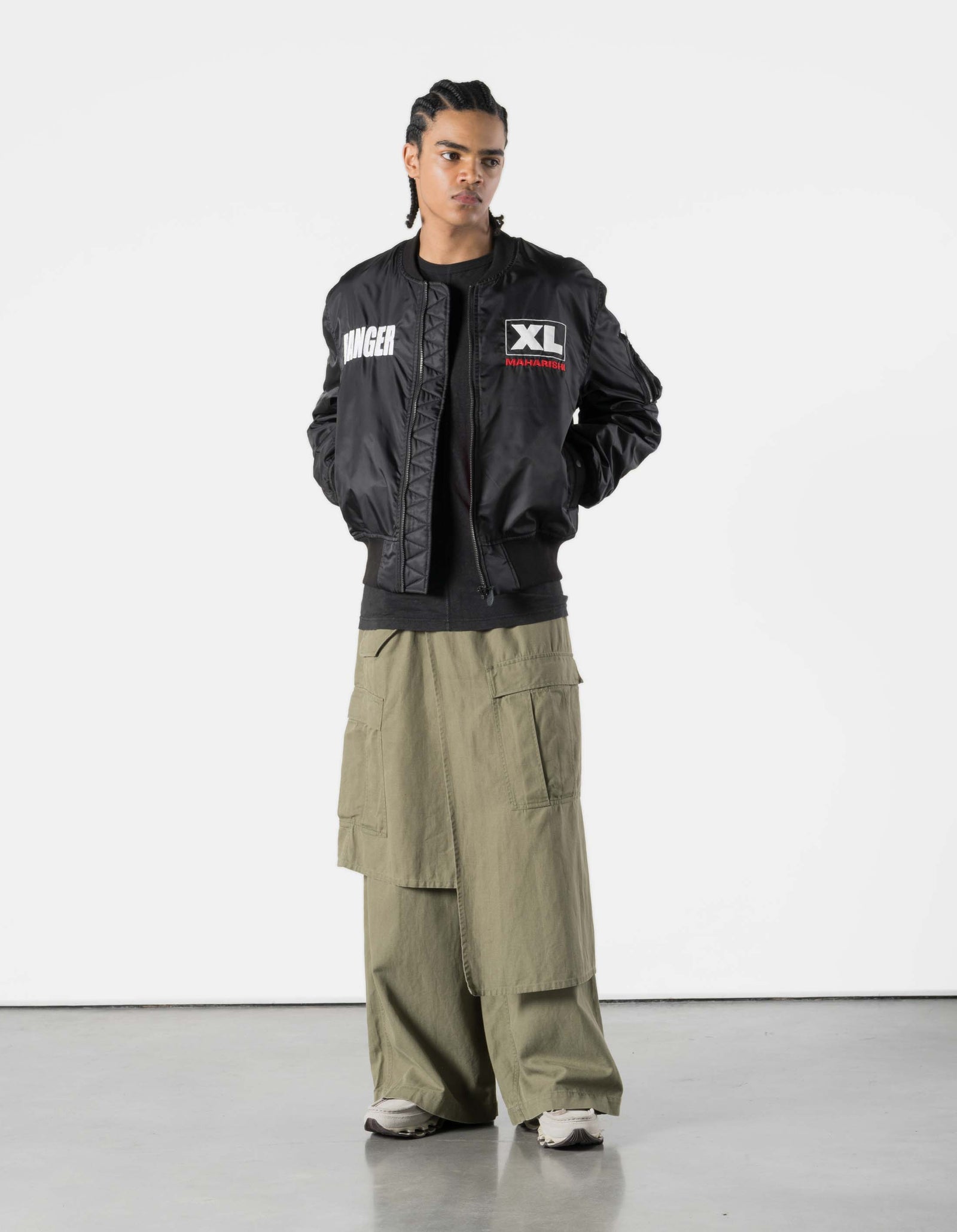 7327 Sports Banger XL MA1 Jacket Black