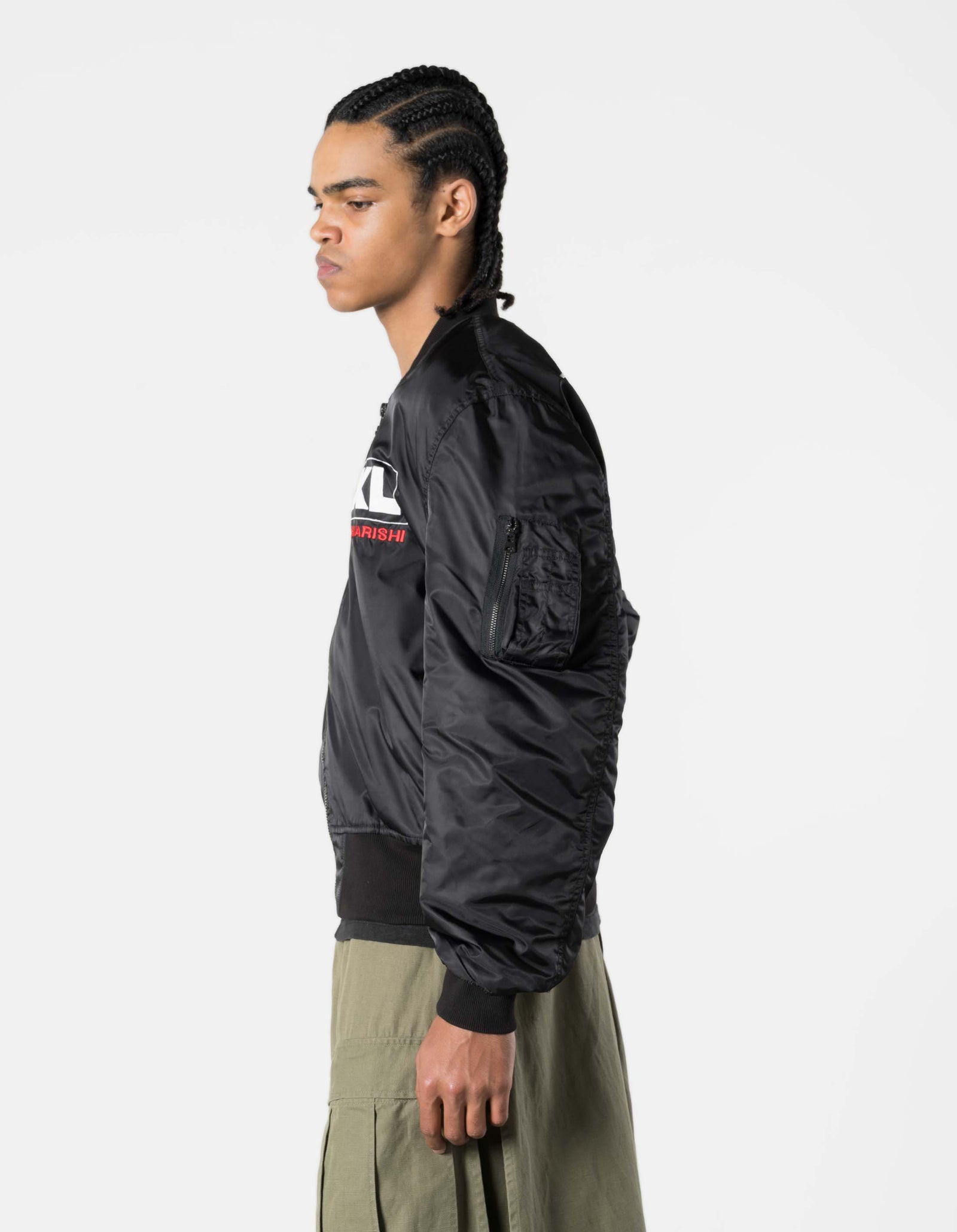 7327 Sports Banger XL MA1 Jacket Black