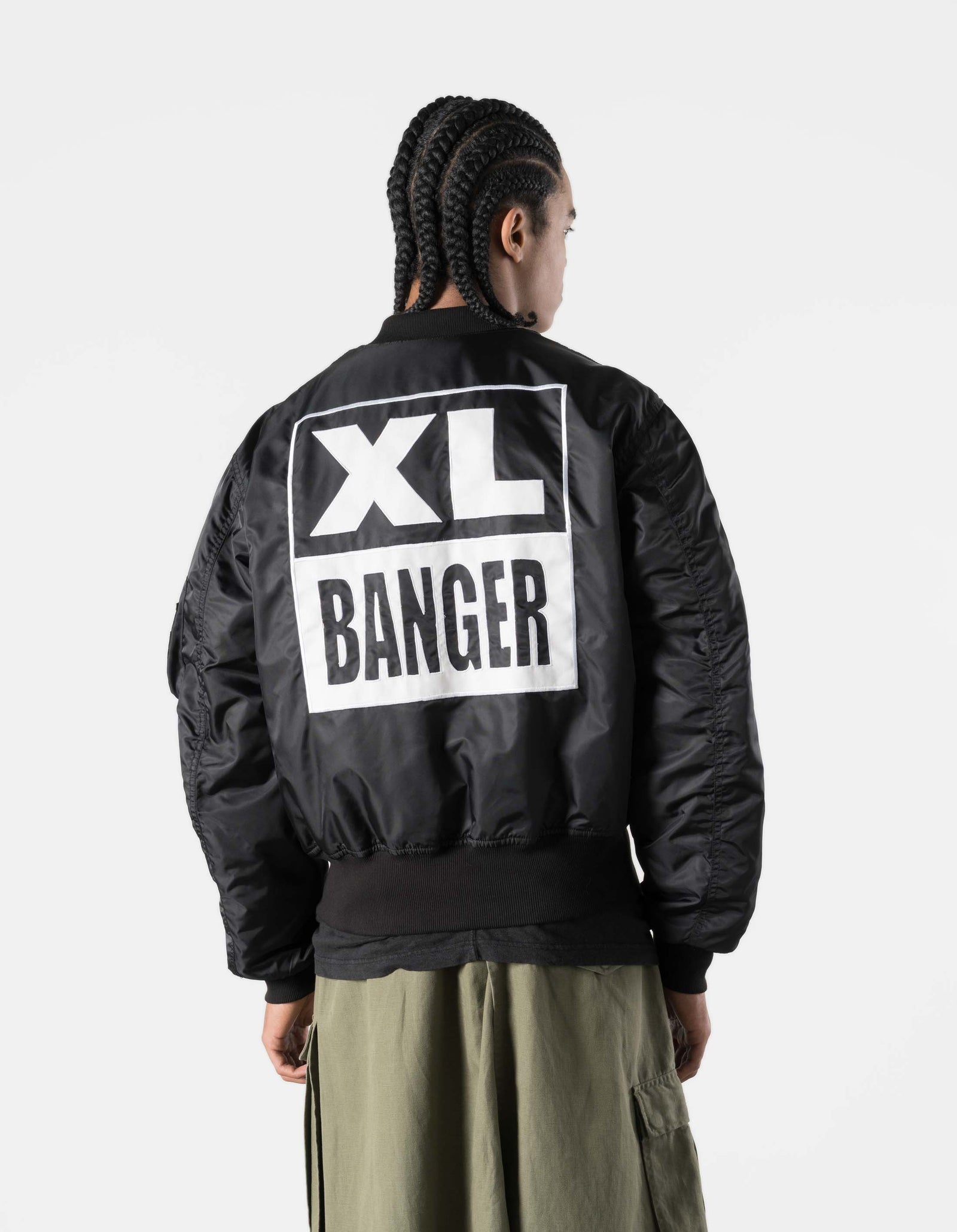 7327 Sports Banger XL MA1 Jacket Black