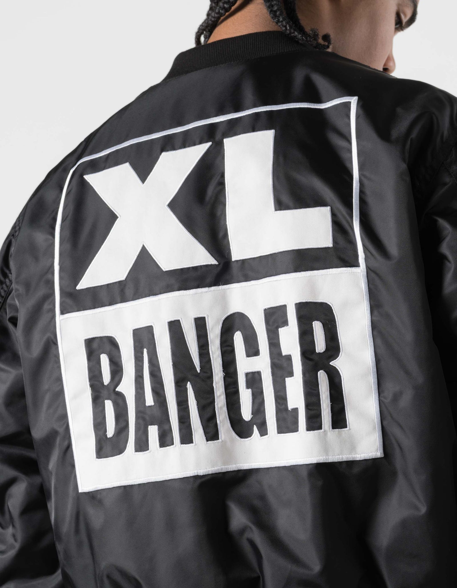 7327 Sports Banger XL MA1 Jacket Black
