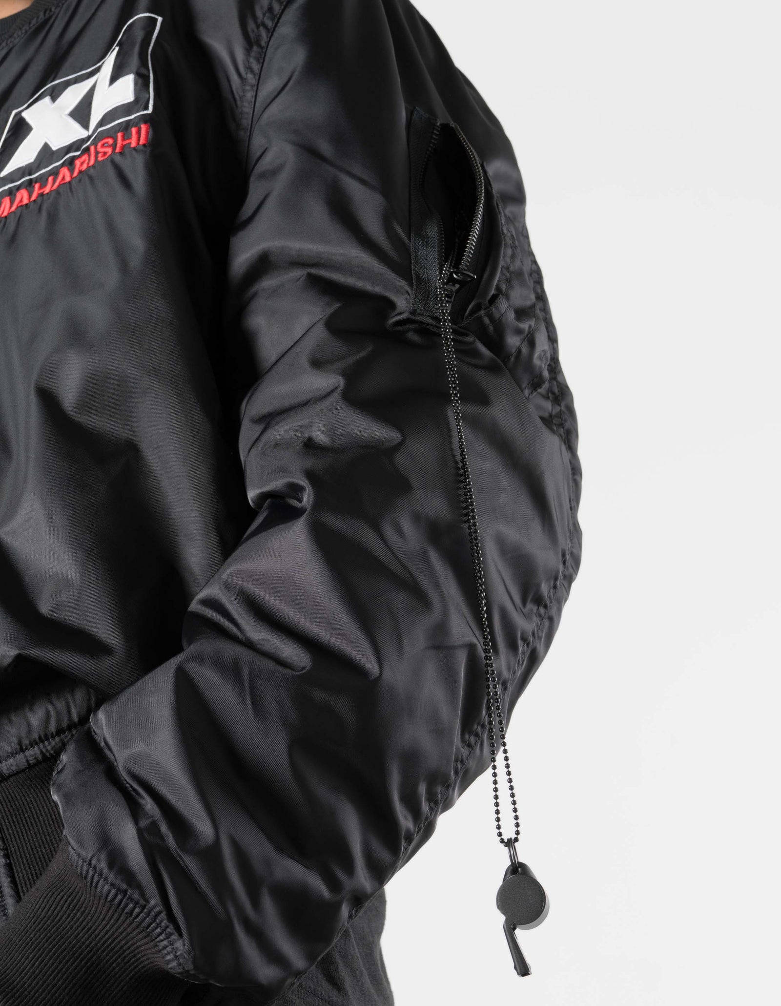 7327 Sports Banger XL MA1 Jacket Black