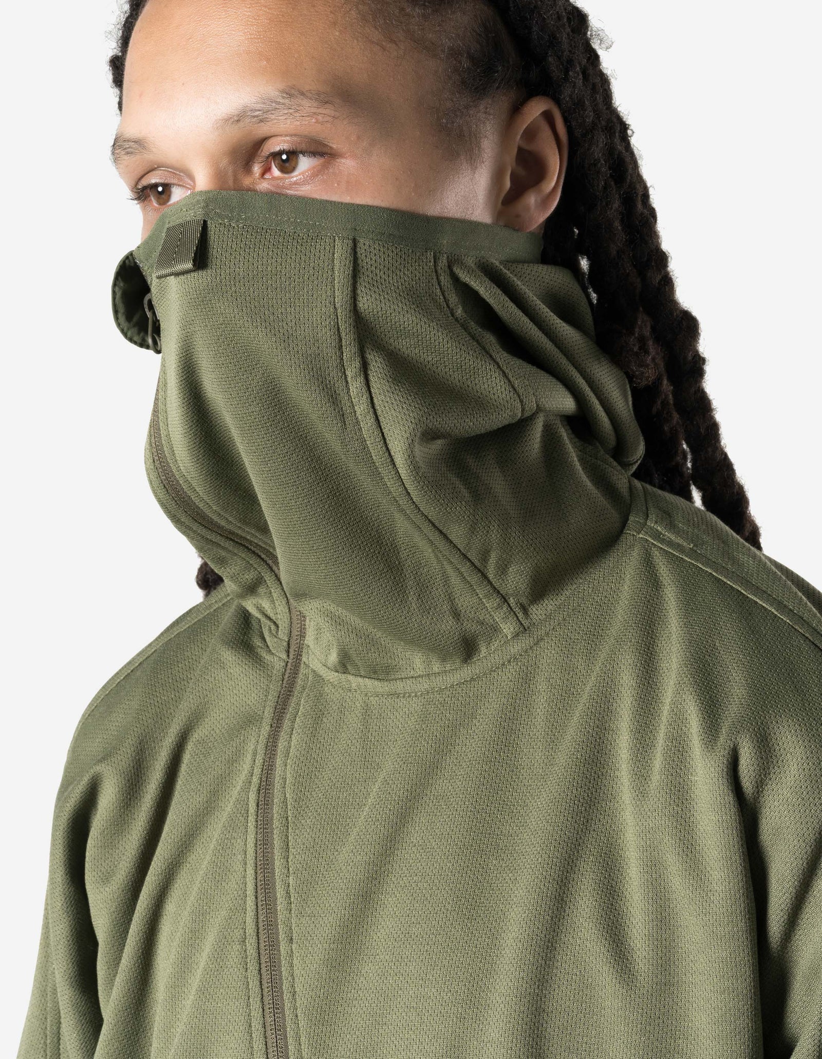 7575 Power Dry Barbouta Track Jacket Olive OG-107F