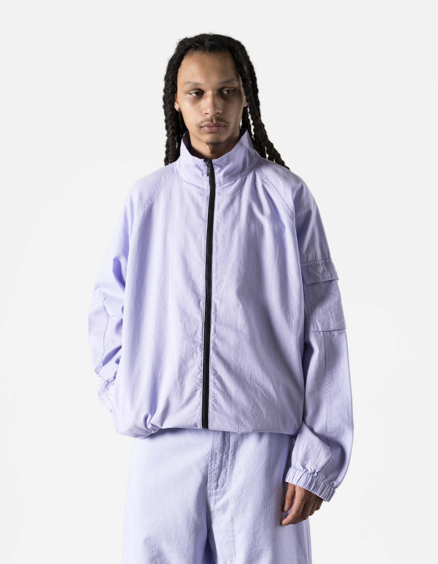 7740 Hemp Ripstop Track Jacket Lavender
