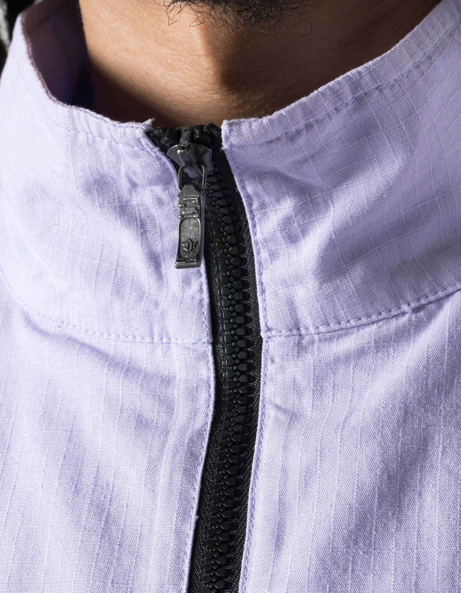 7740 Hemp Ripstop Track Jacket Lavender