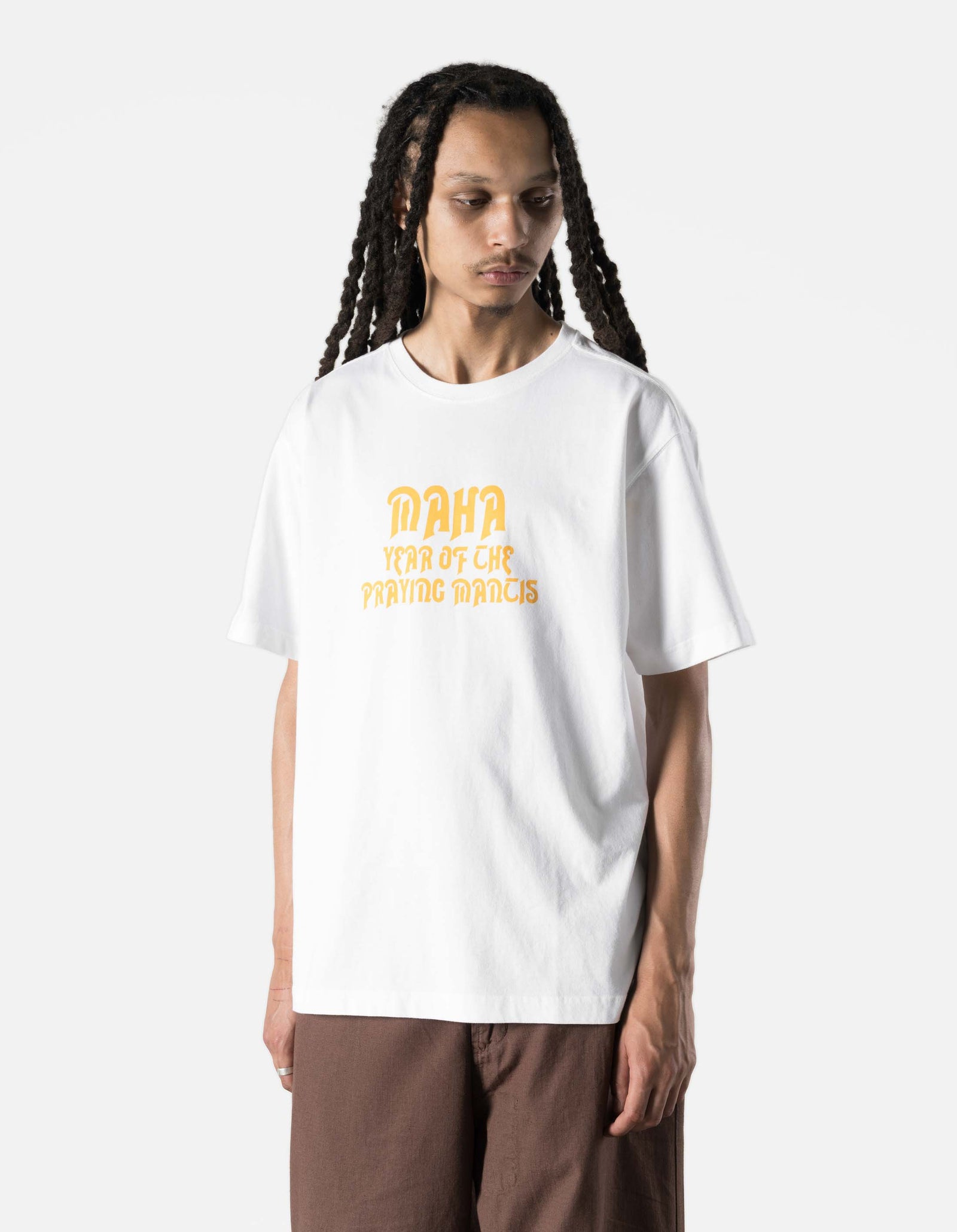 7600 Year of The Mantis S/S T-Shirt White