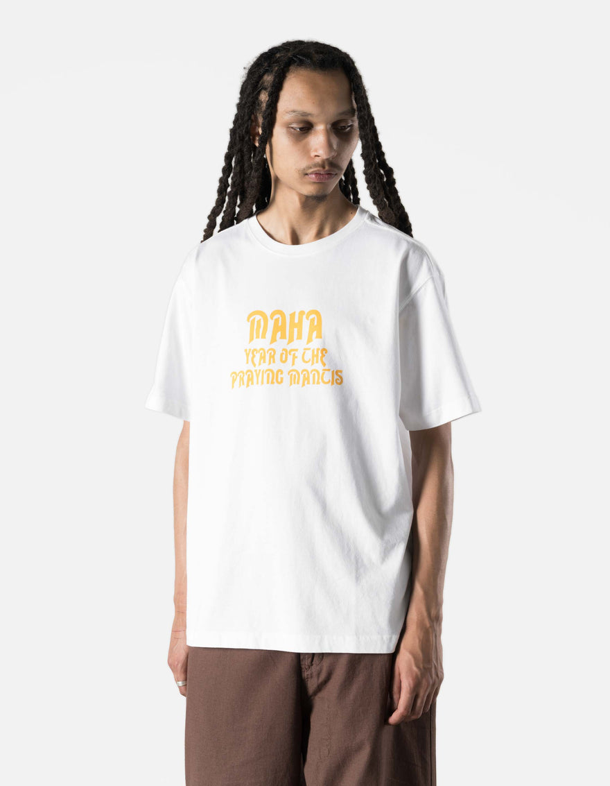 7600 Year of The Mantis S/S T-Shirt White