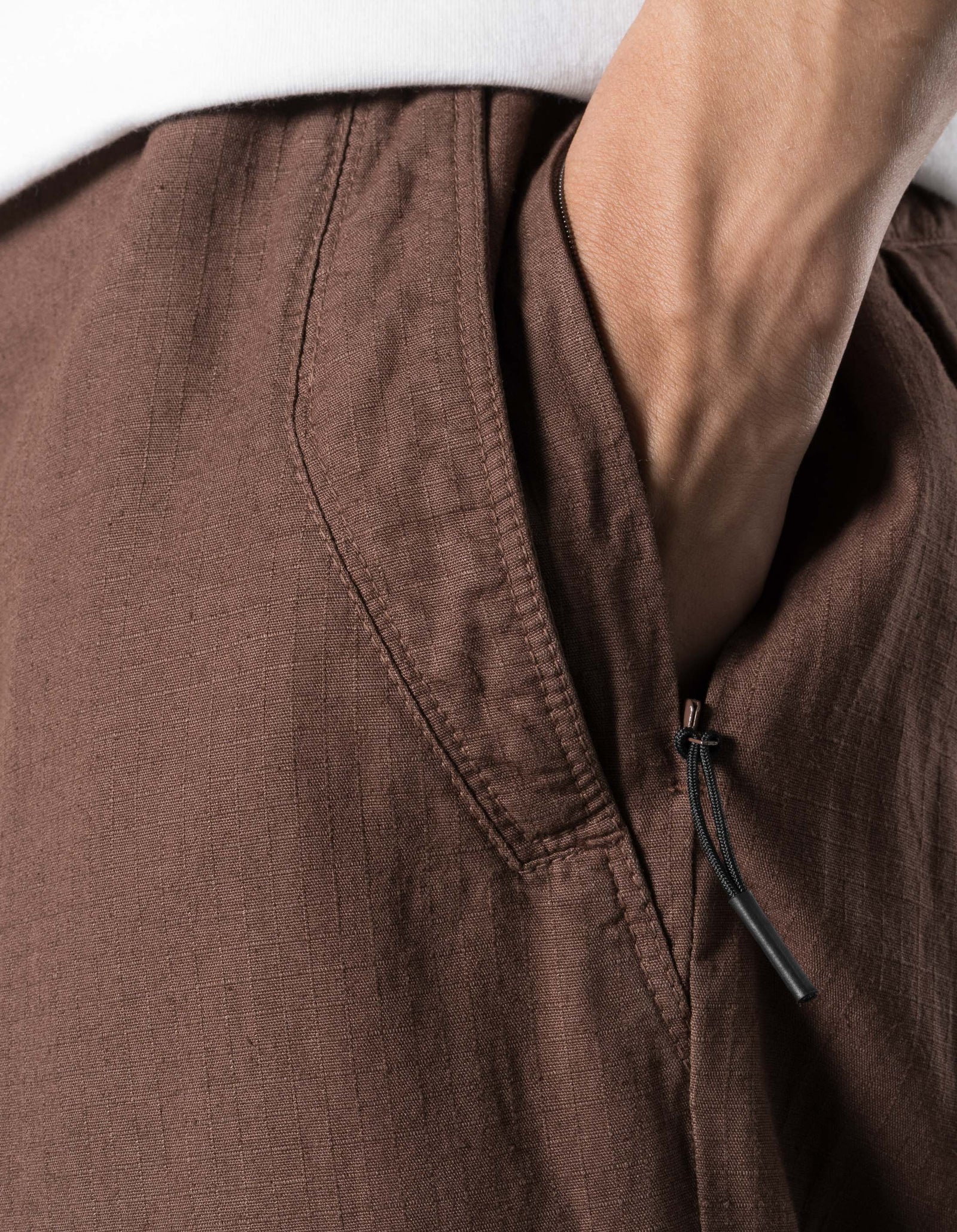 7741 Zip-Off Hemp Ripstop Snopants Earth Brown