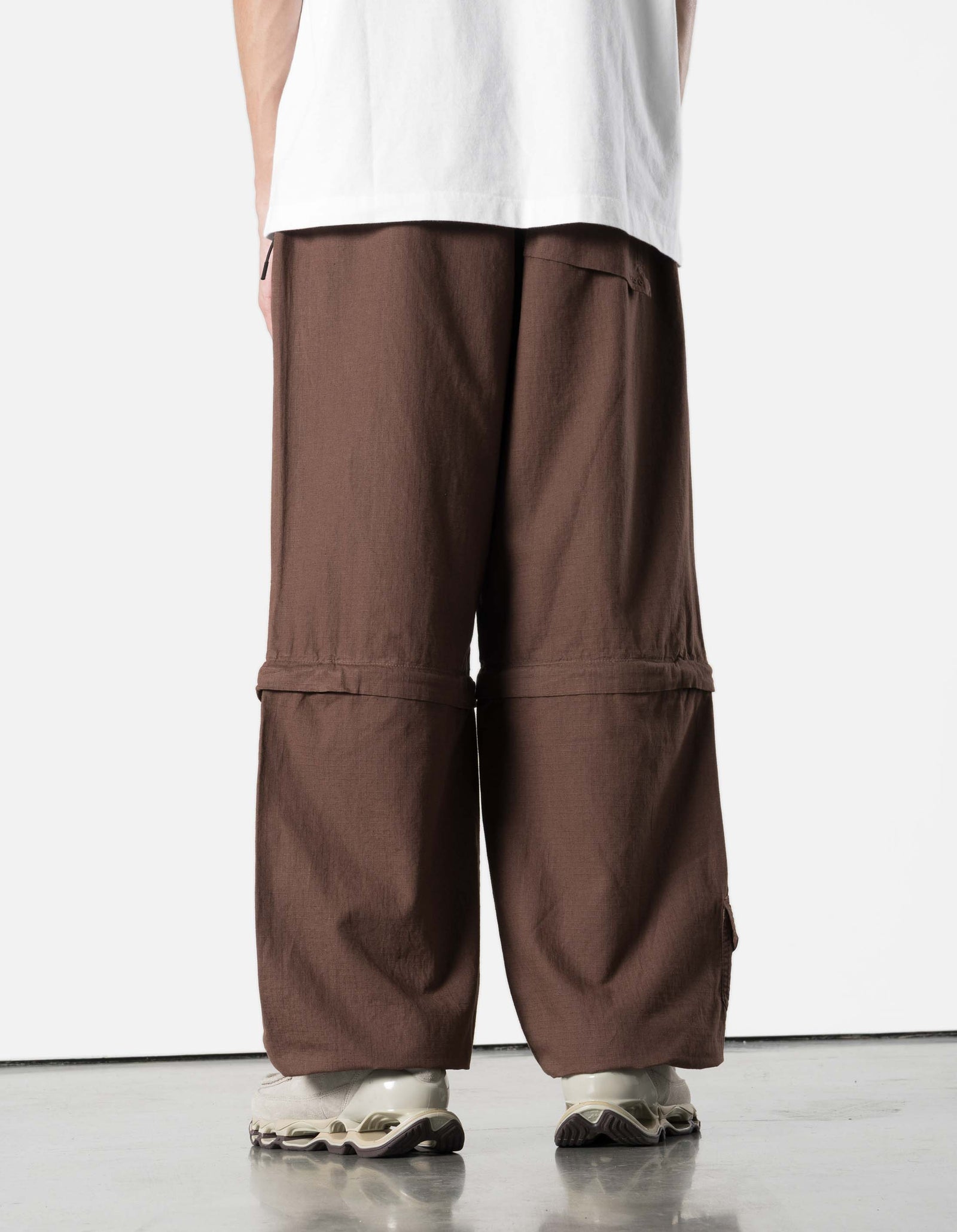7741 Zip-Off Hemp Ripstop Snopants Earth Brown