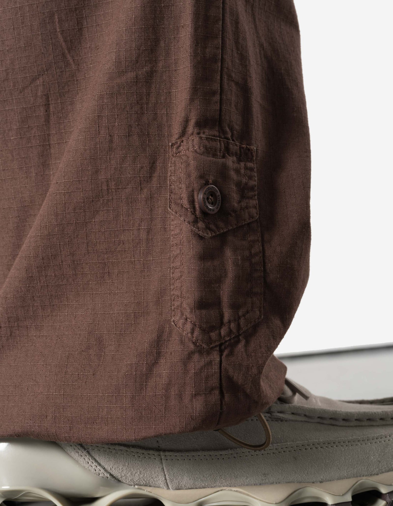 7741 Zip-Off Hemp Ripstop Snopants Earth Brown
