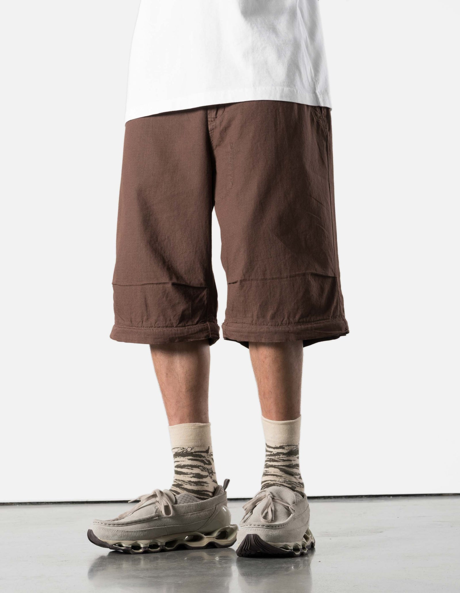 7741 Zip-Off Hemp Ripstop Snopants Earth Brown