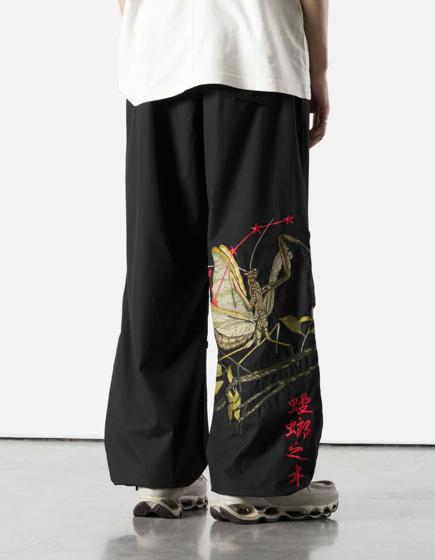 7557 7 Star Mantis Loose Snopants Black
