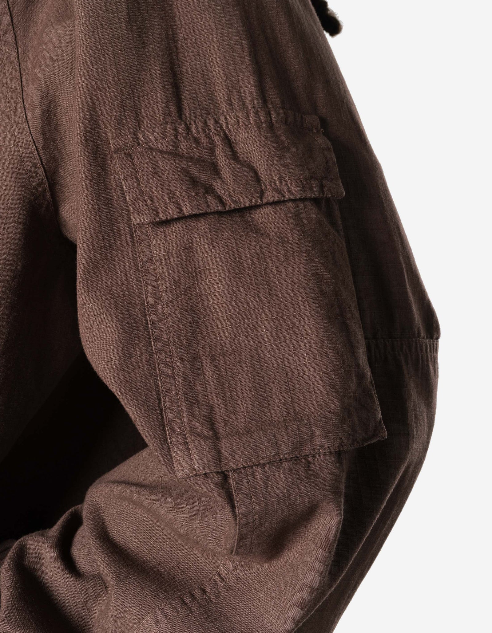 7740 Hemp Ripstop Track Jacket Earth Brown
