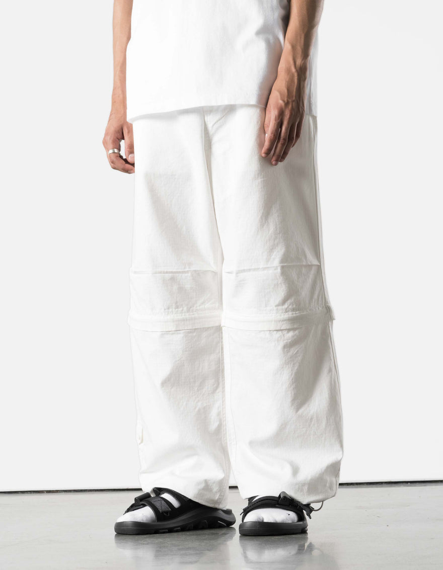 7570 Zip-Off Hemp Ripstop Snopants White