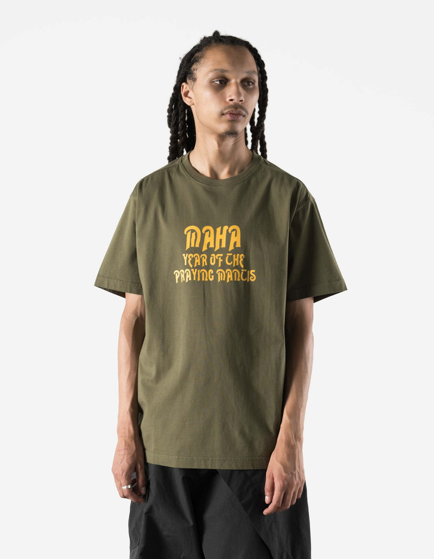 7600 Year of The Mantis S/S T-Shirt Olive OG-107F