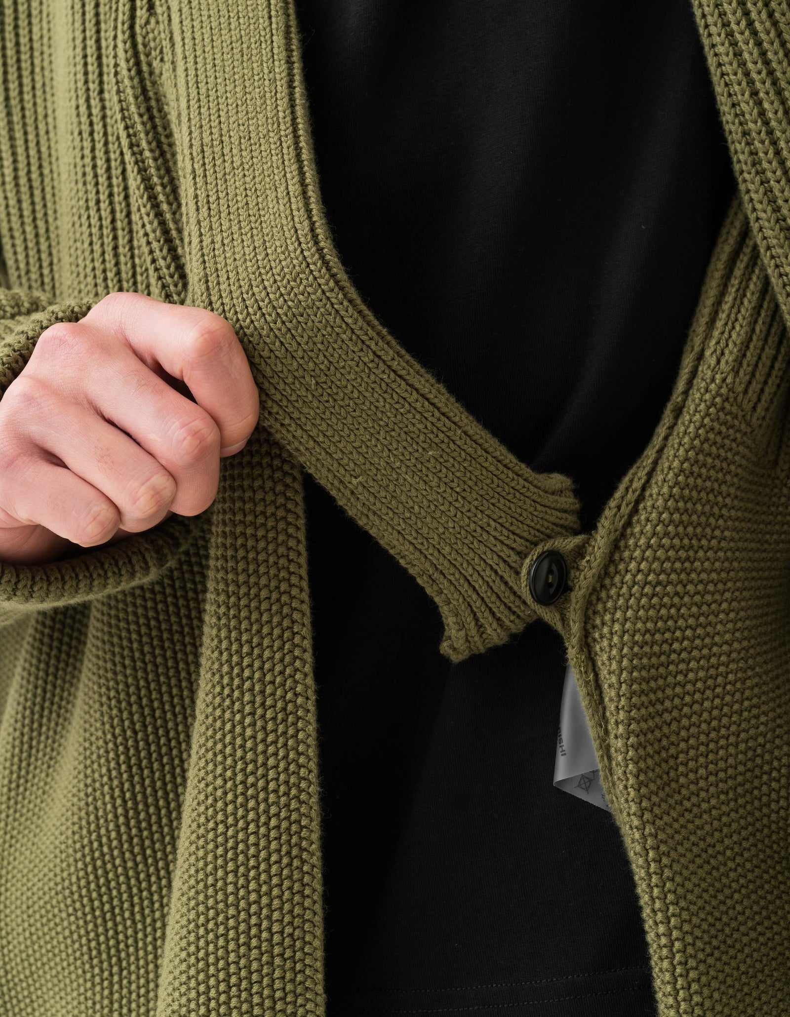 1461 Maharishi Knitted Kimono Olive