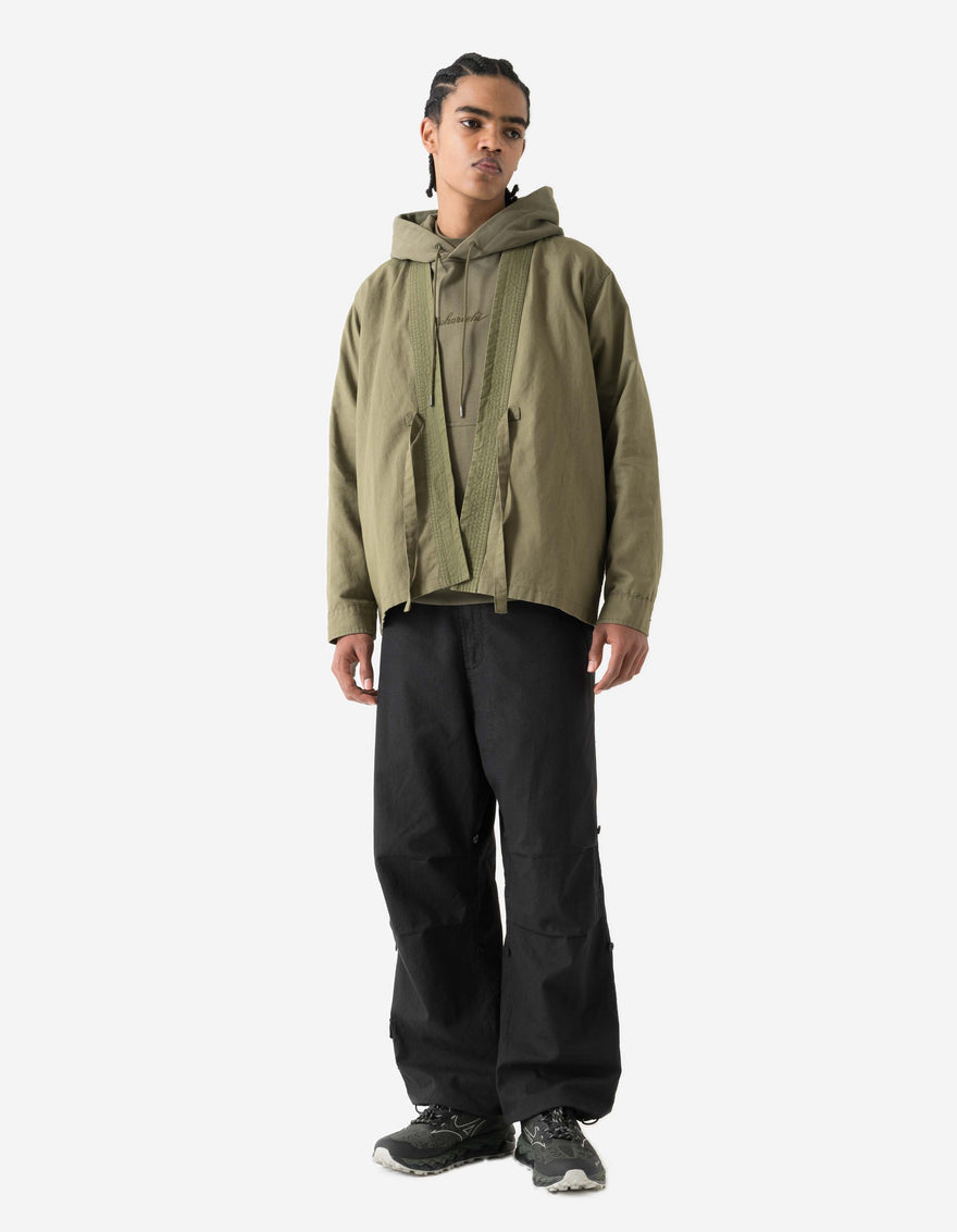 7399 WR Hemp Hanten Shirt Olive OG-107F