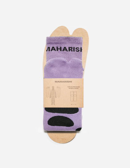 1460 Maharishi Acu Tabi Sport Socks Lavender