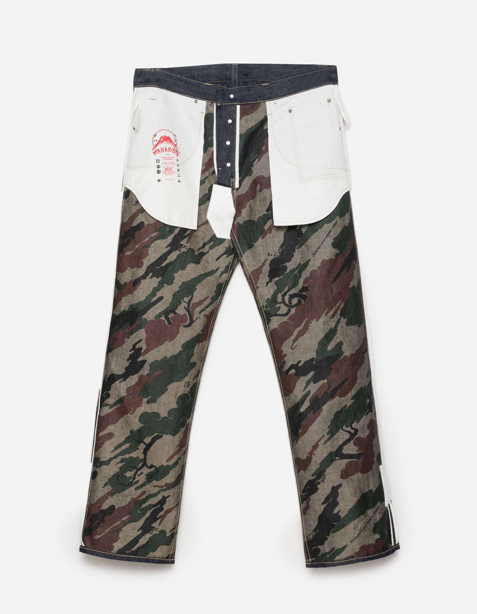 6060 Dragon Hemp Denim Jeans Indigo