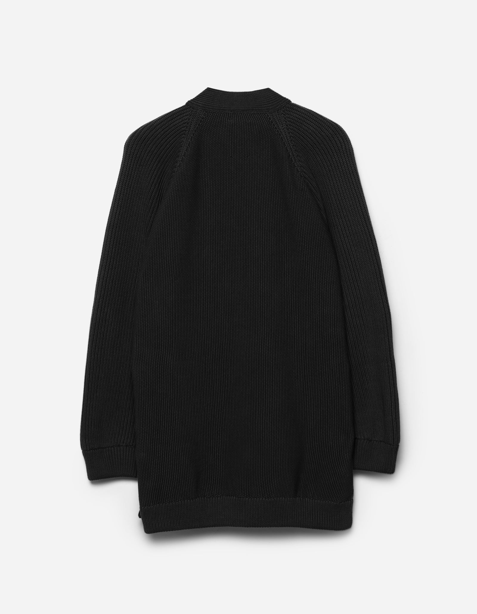 7272 Maharishi Knitted Kimono Black