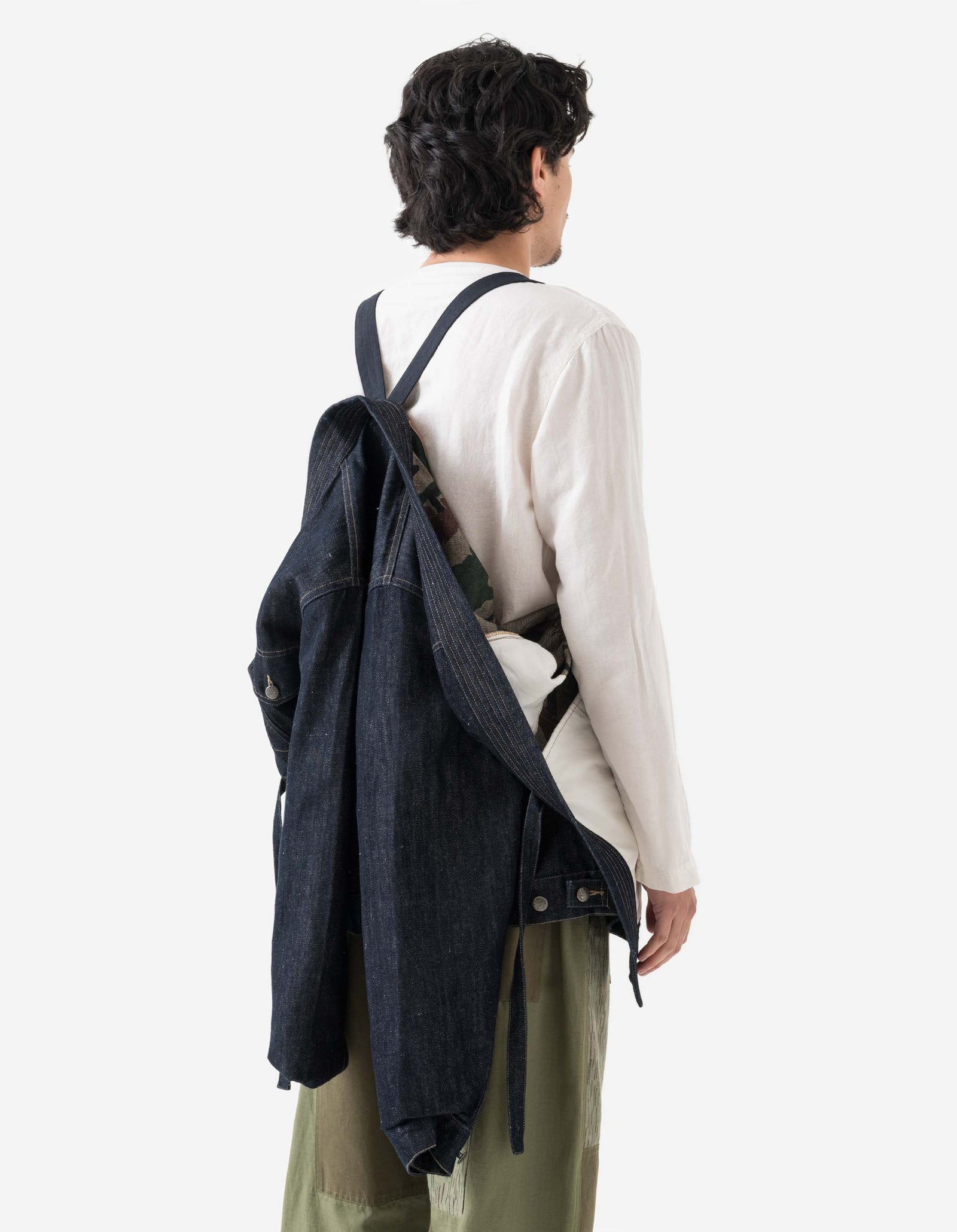 6059 Maha Hemp Denim Kimono Indigo