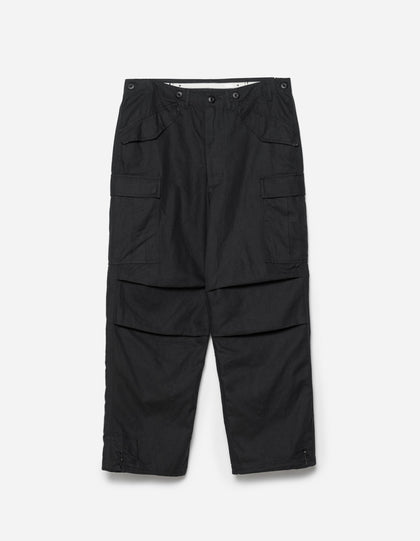 7400 Hemp M65 Cargo Pants Black
