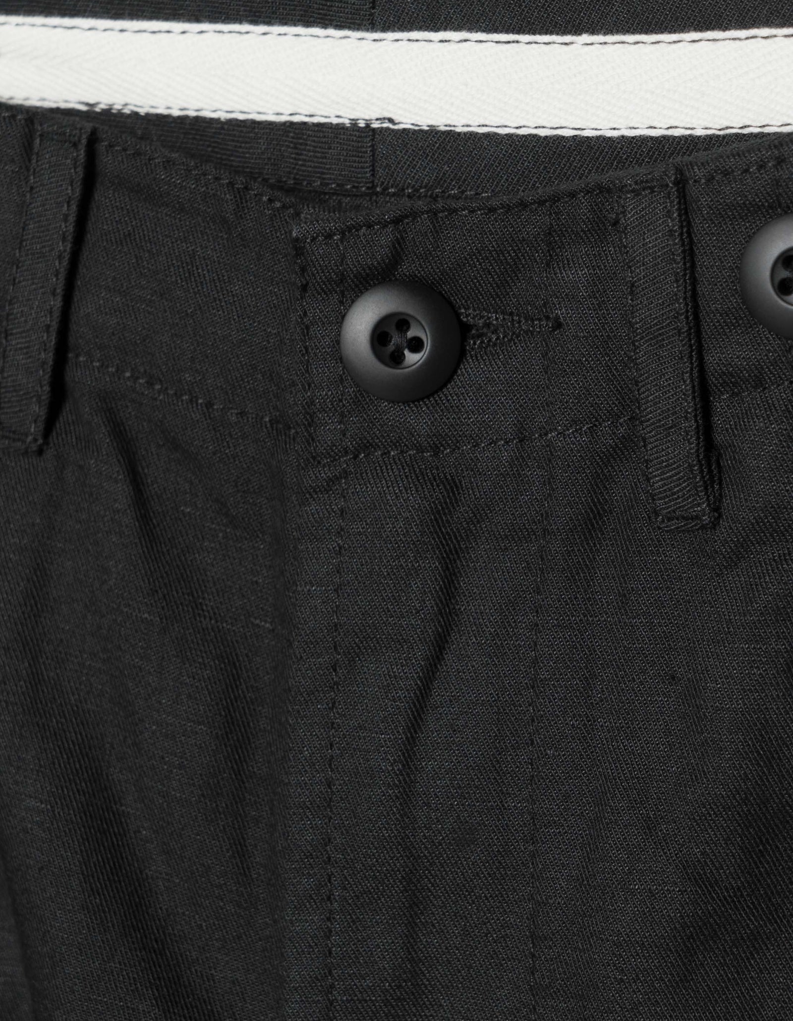 7400 Hemp M65 Cargo Pants Black