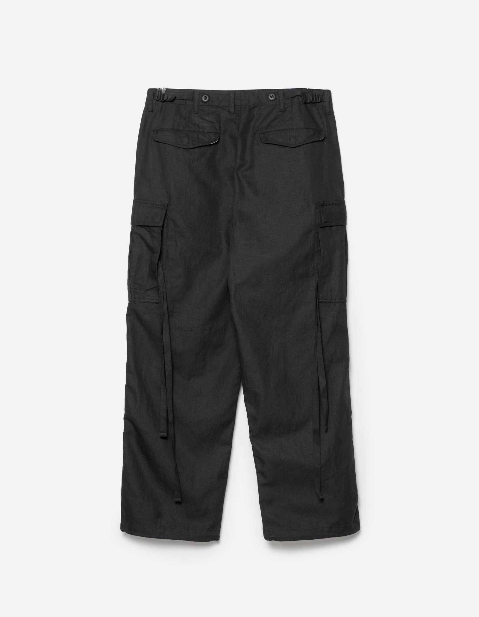 7400 Hemp M65 Cargo Pants Black