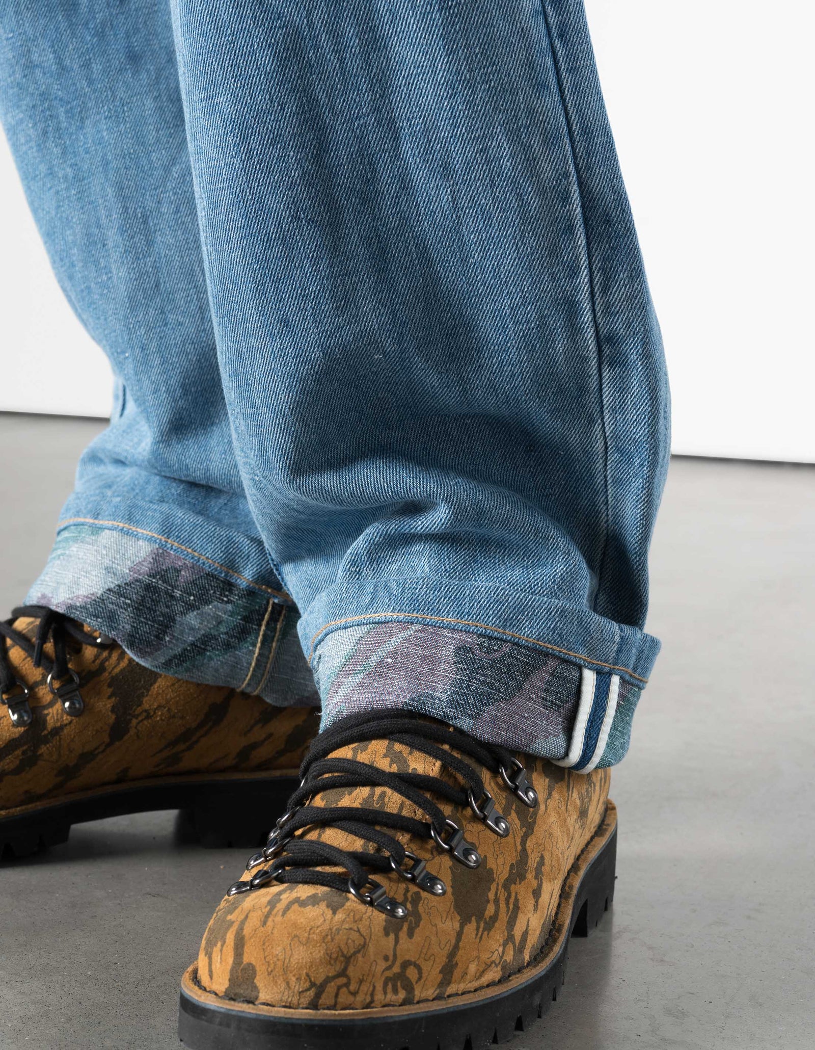 7383 Rising Dragon Hemp Jeans Washed Indigo
