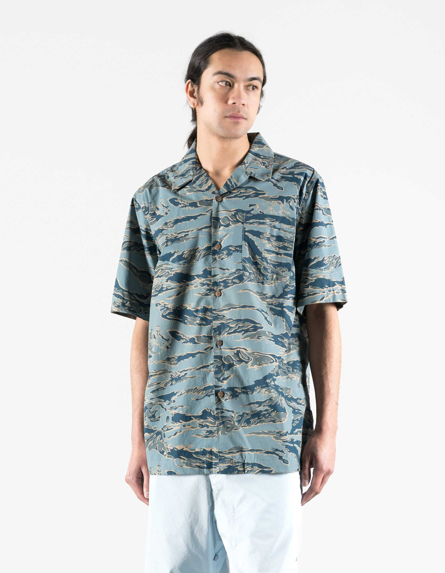 7375 Tigerstripe Camp Collar Shirt Urban