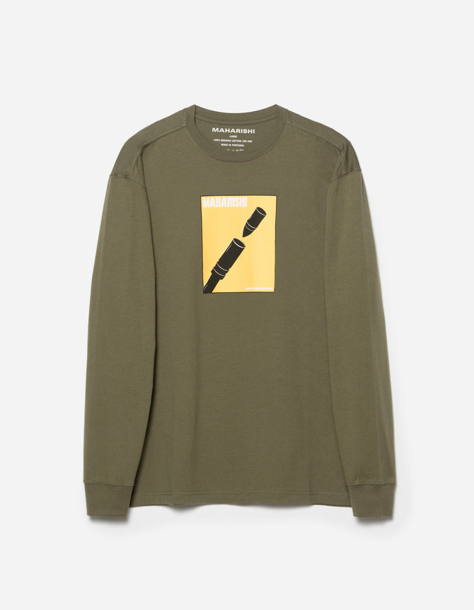 7371 Pacifist L/S T-Shirt Olive OG-107F