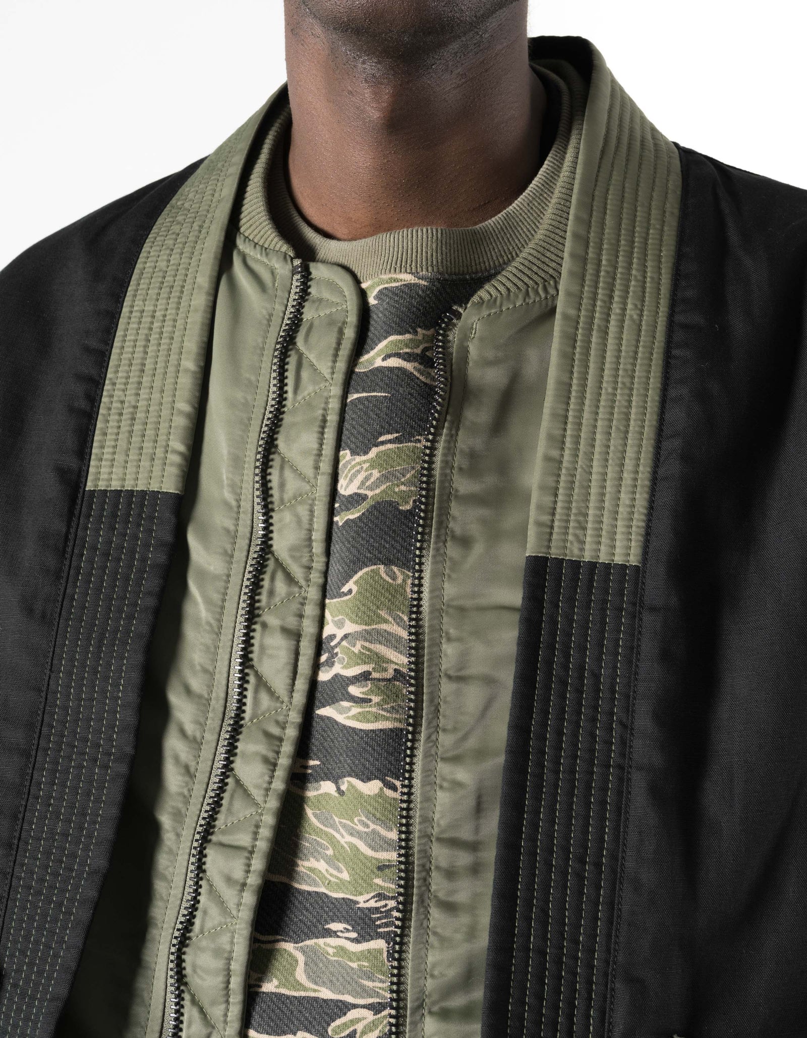 7405 Duality L2-B Flight Kimono Navy/Olive