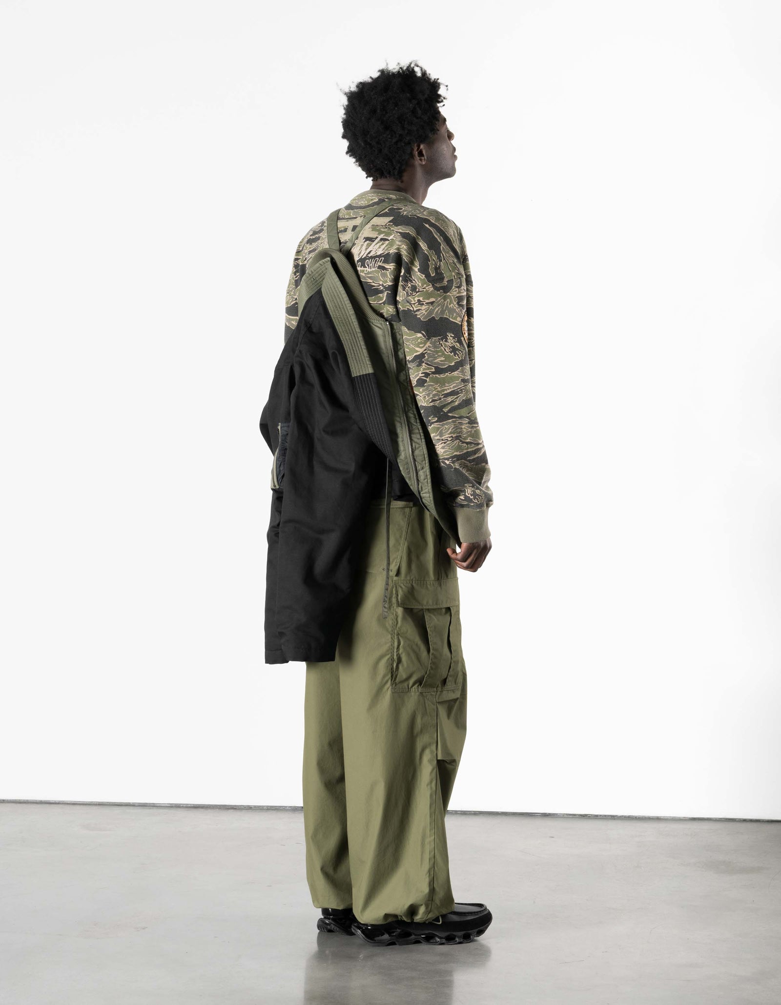 7405 Duality L2-B Flight Kimono Navy/Olive