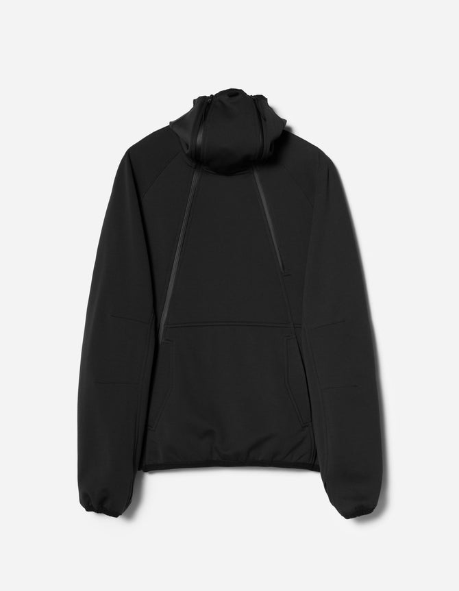 7228 Cordura Fleece Tech Hoody Black