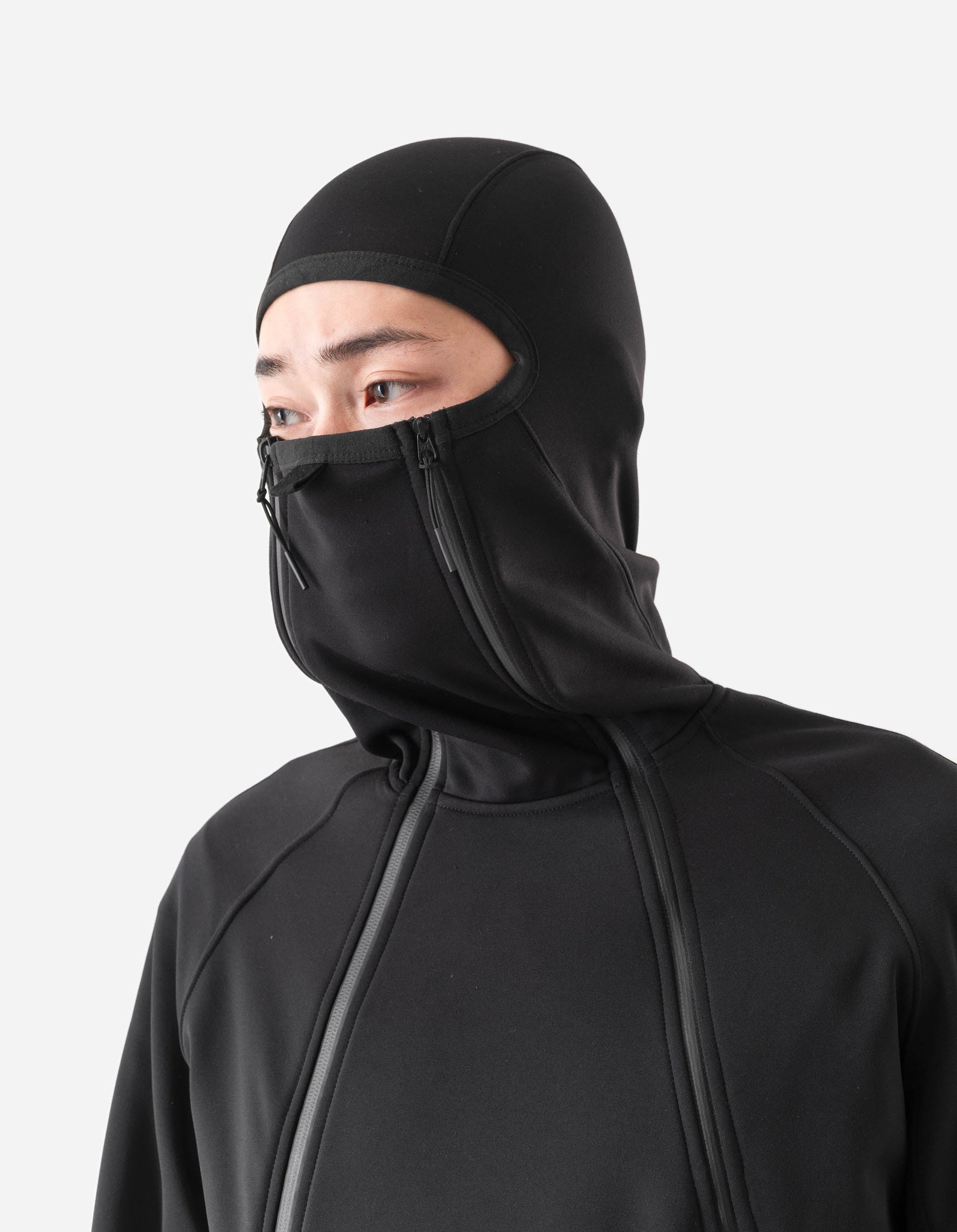 7228 Cordura Fleece Tech Hoody Black