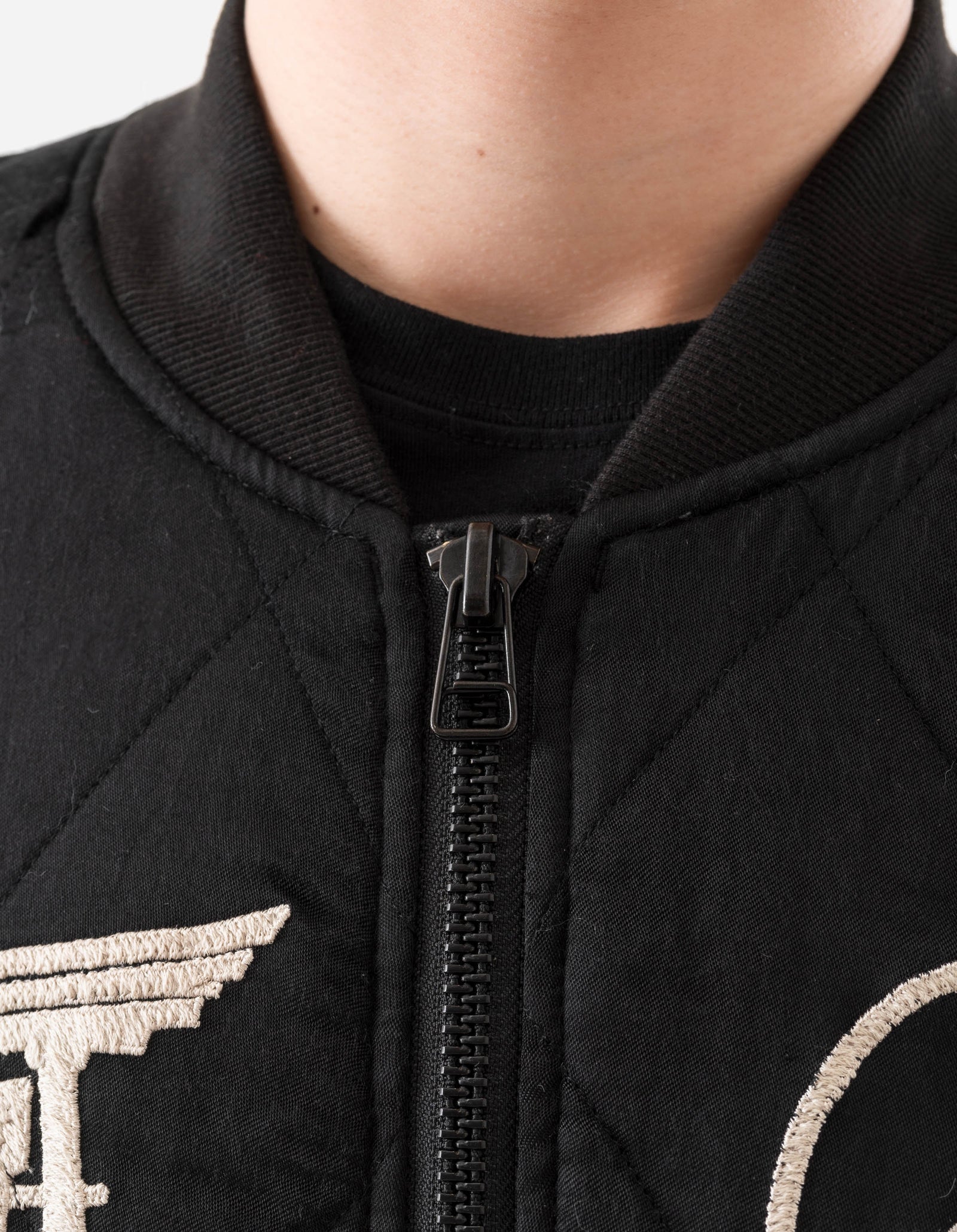 7243 Camp Hardy Tour Sukajan Jacket Black