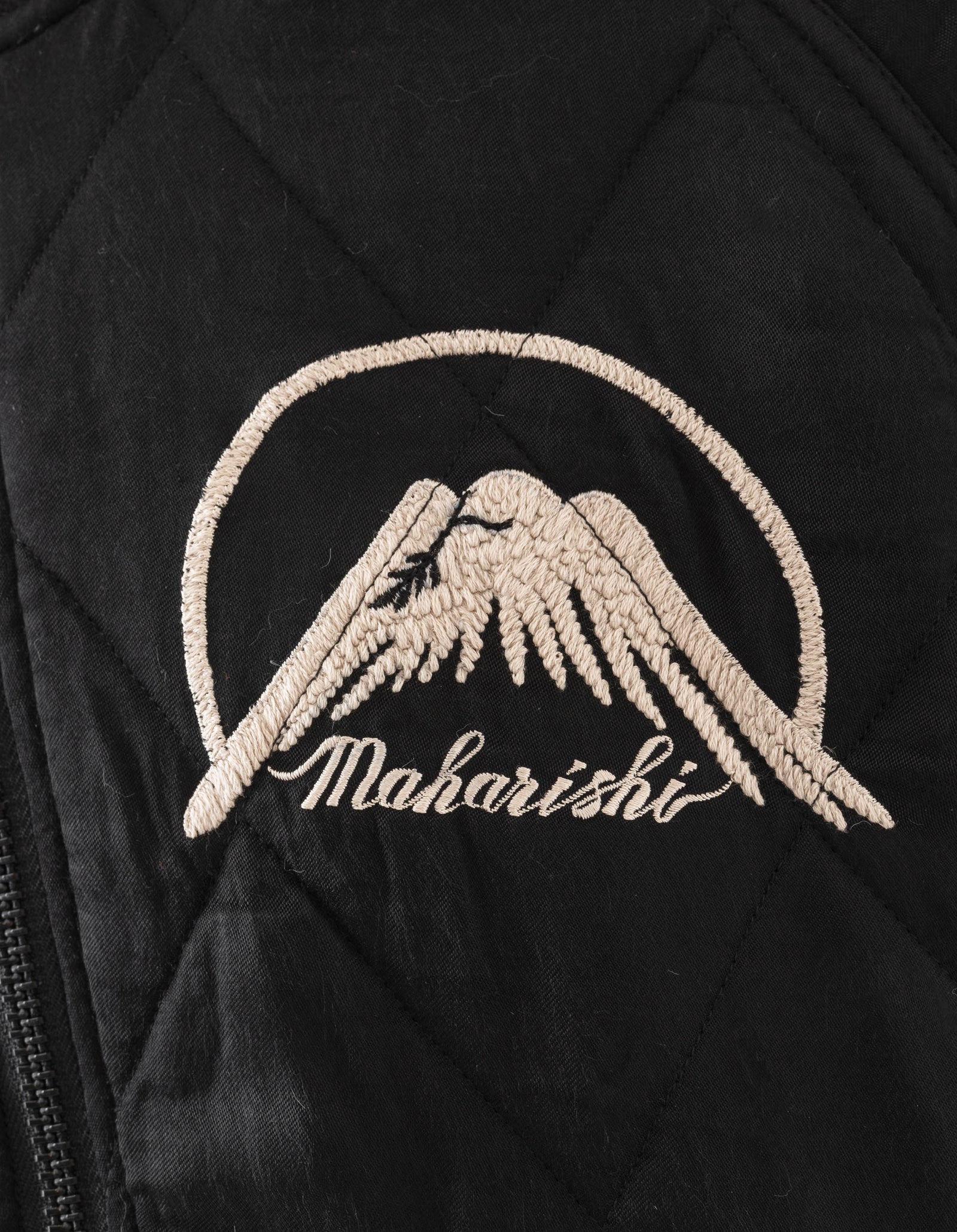 7243 Camp Hardy Tour Sukajan Jacket Black