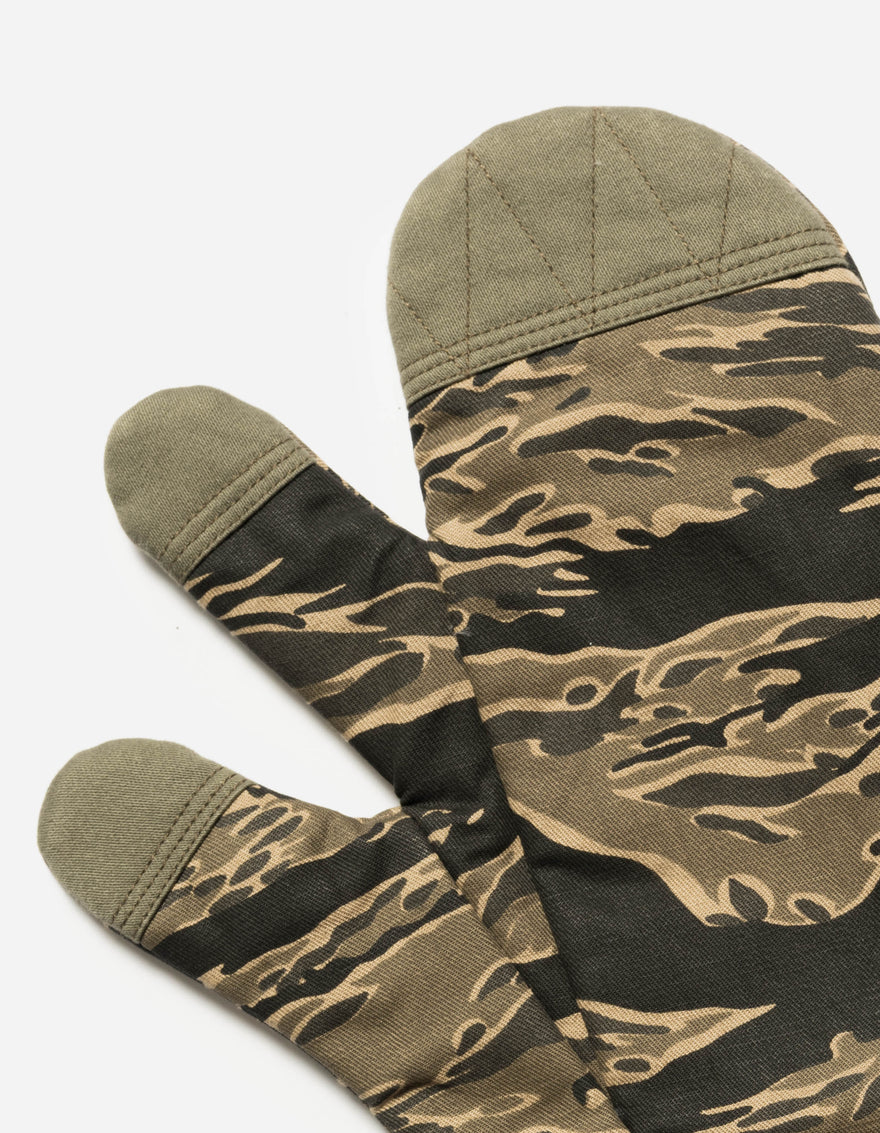 7268 MAHA BBQ Cook Out Gloves Mint Gold