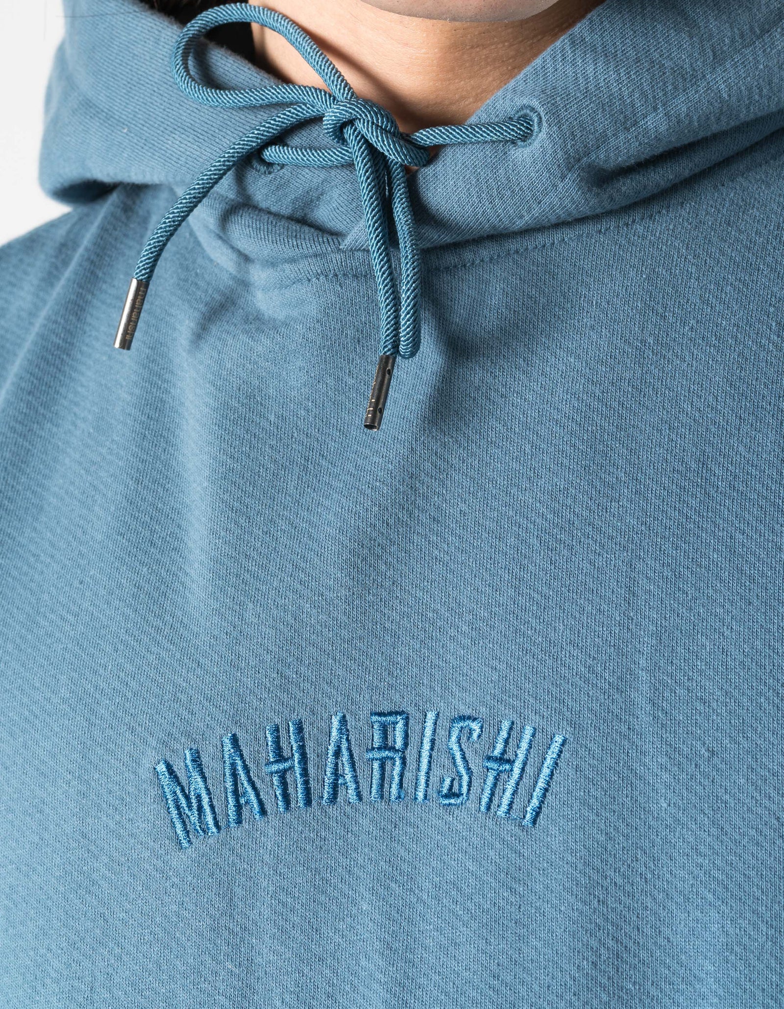 7287 Maharishi Organic Hooded Sweat Airforce Blue