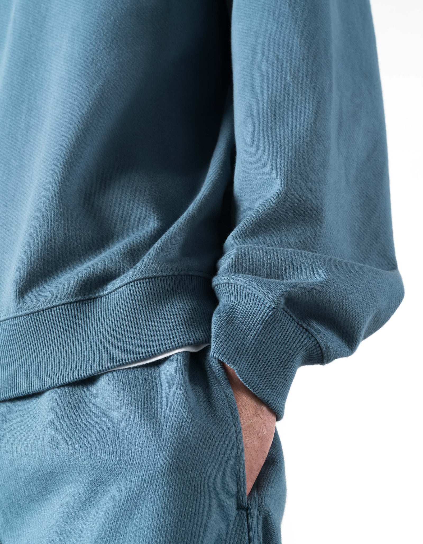 7288 Maharishi Organic Crew Sweat Airforce Blue