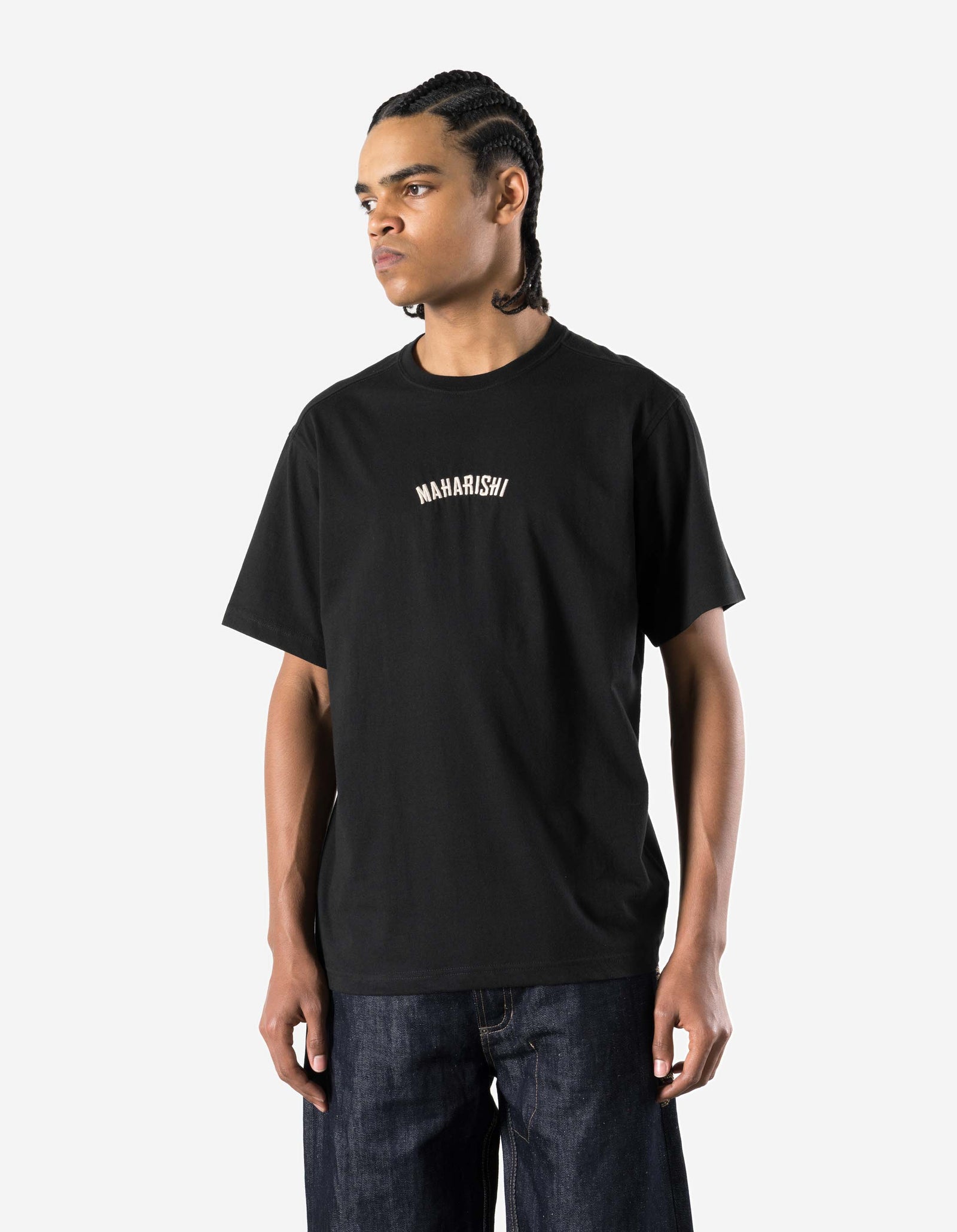 7290 Maharishi Organic S/S T-Shirt Black