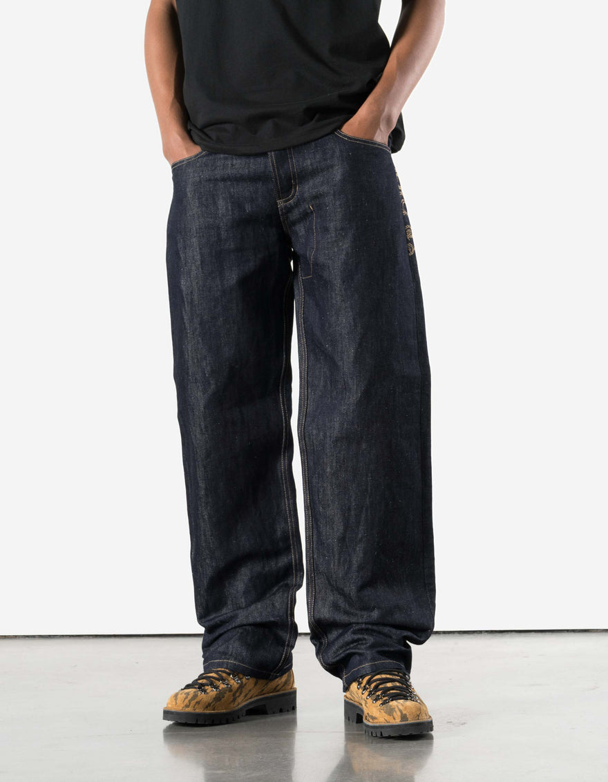 7336 Rising Dragon Hemp Jeans Indigo