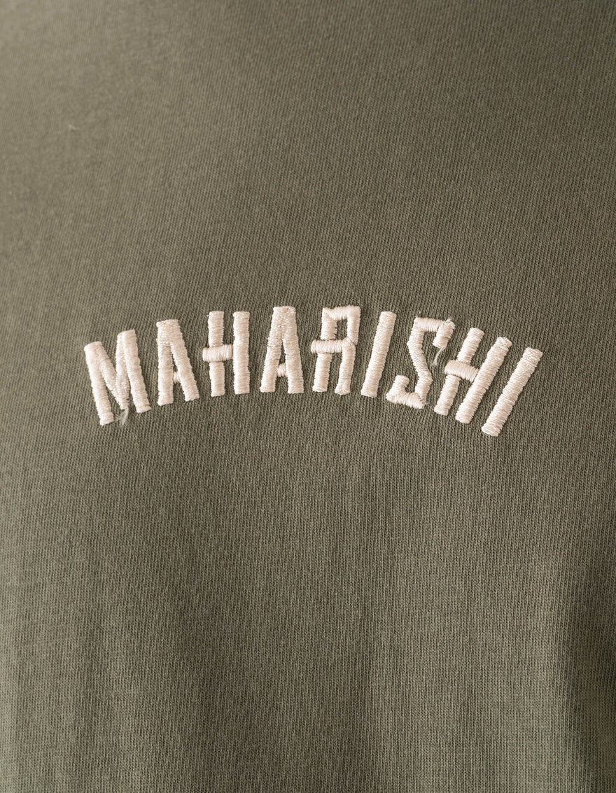 7290 Maharishi Organic S/S T-Shirt Olive OG-107F