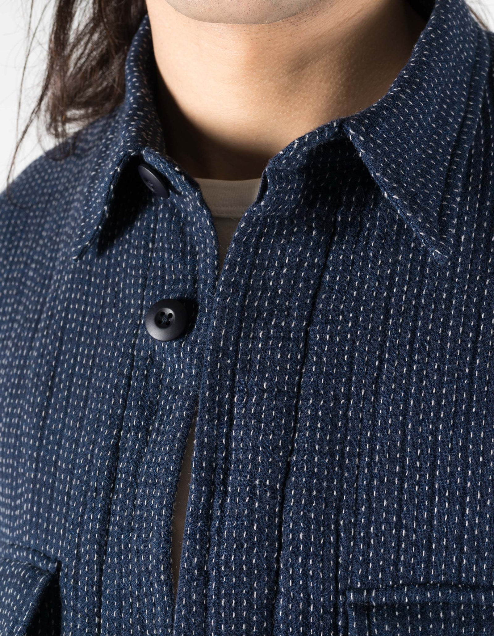 7302 Utility L/S Shirt Indigo