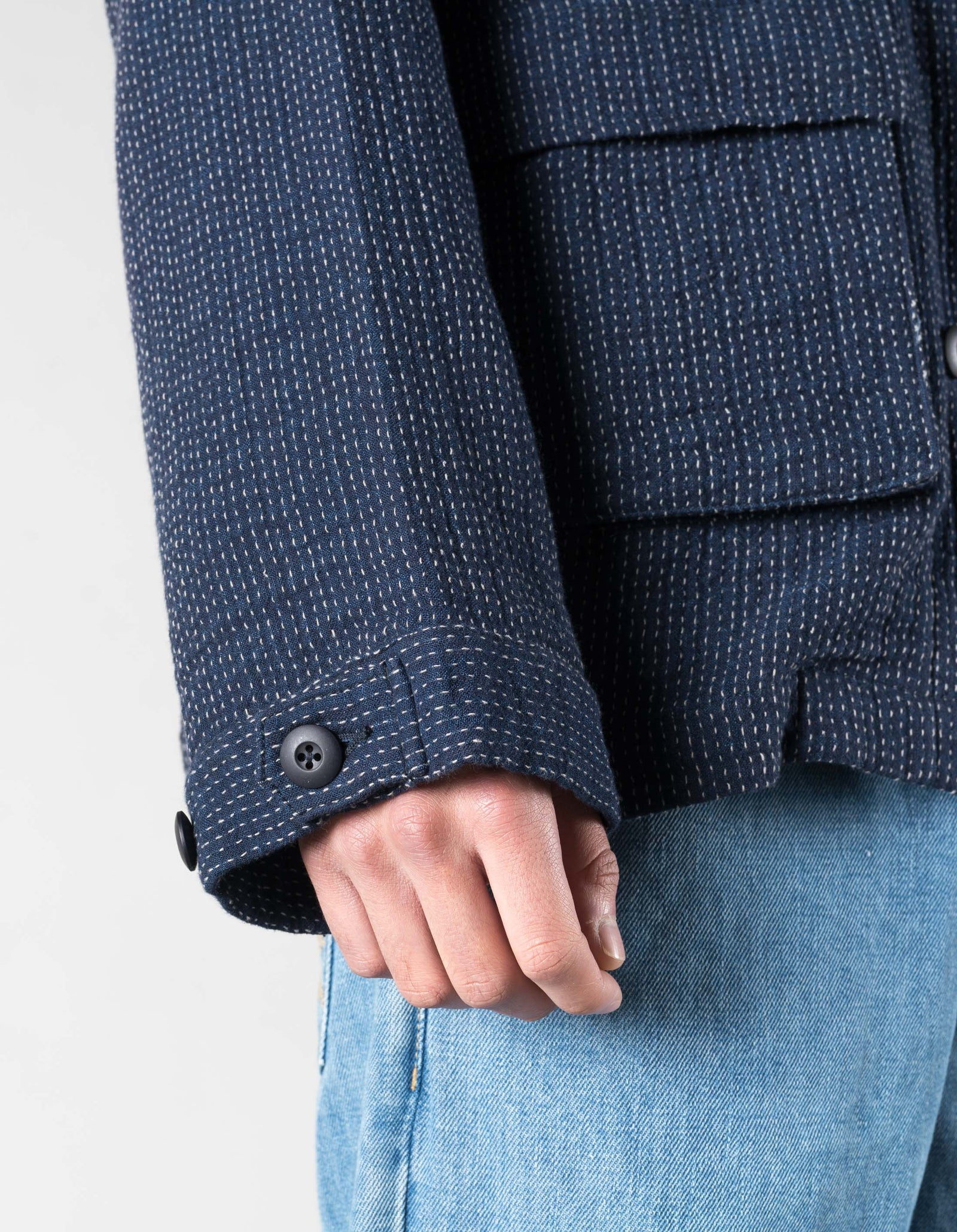 7302 Utility L/S Shirt Indigo