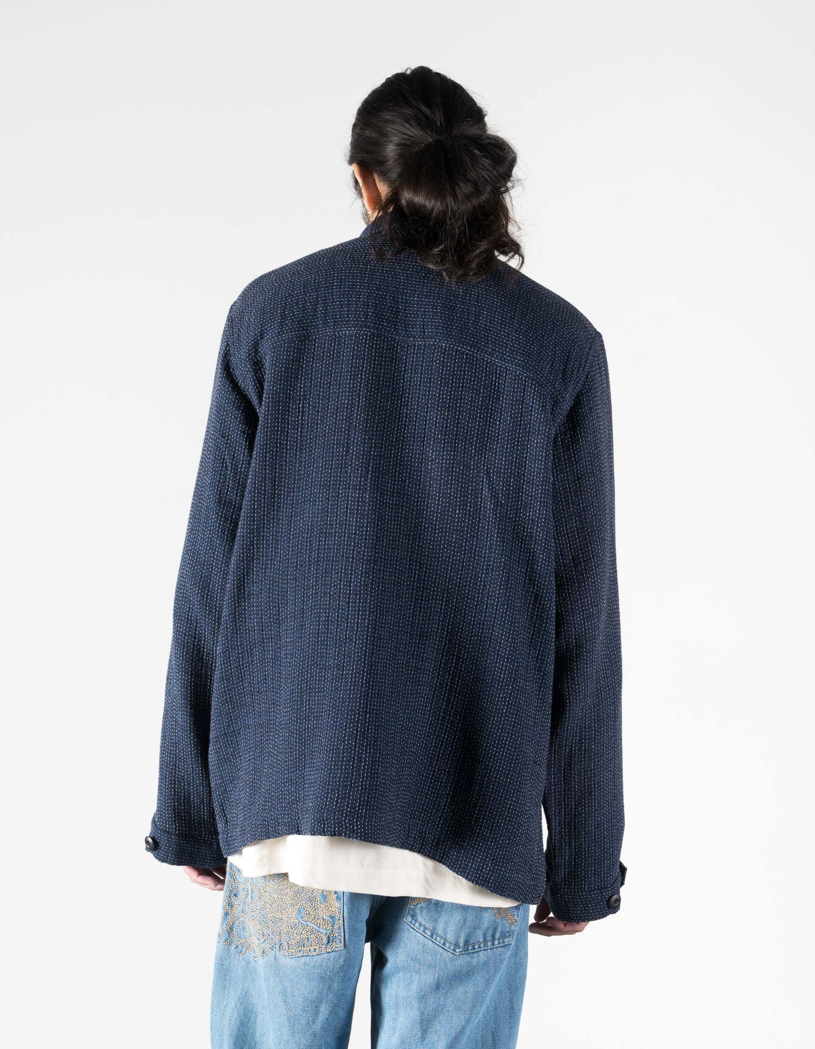 7302 Utility L/S Shirt Indigo