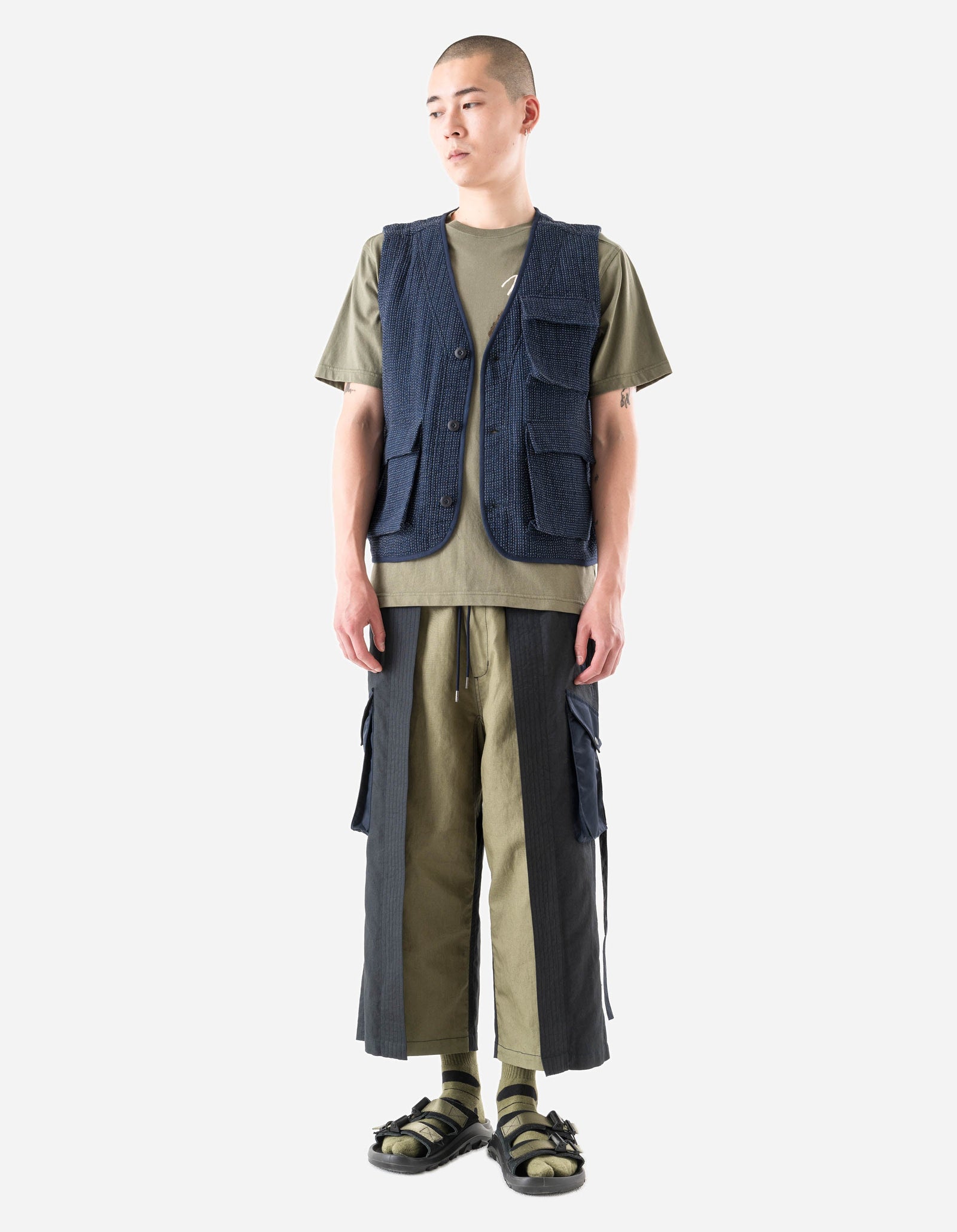 7303 Utility Vest Indigo