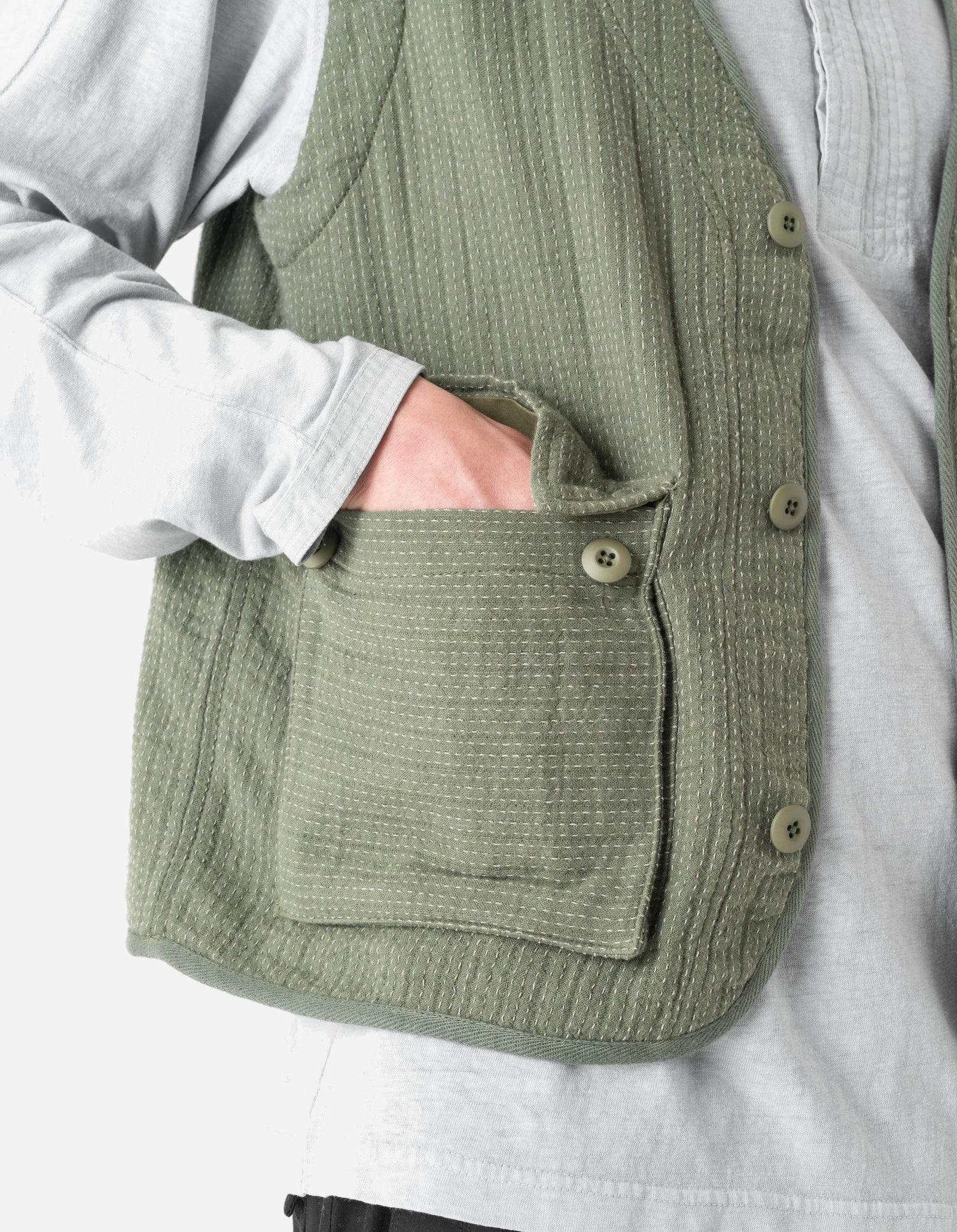 7303 Utility Vest Olive