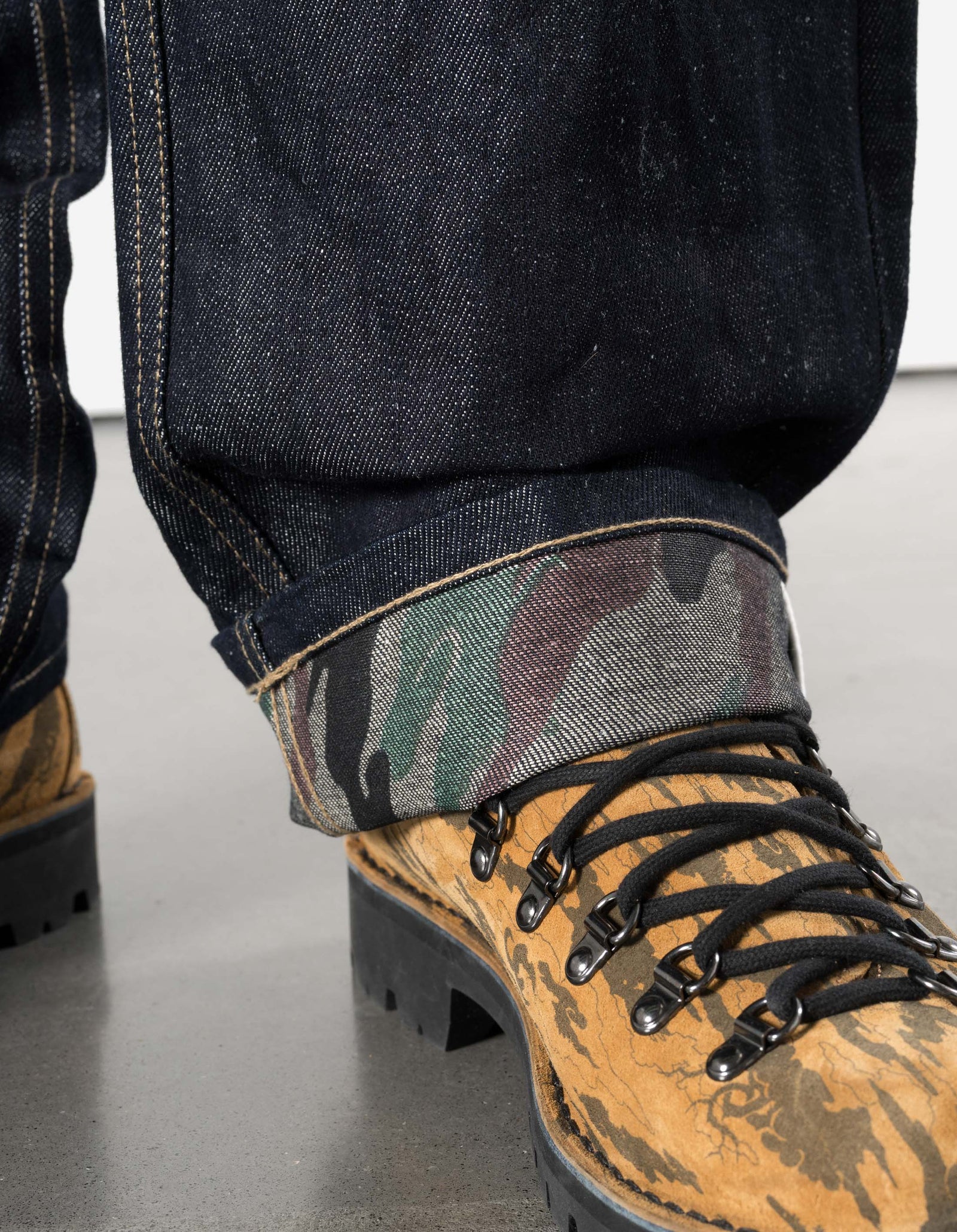 7336 Rising Dragon Hemp Jeans Indigo